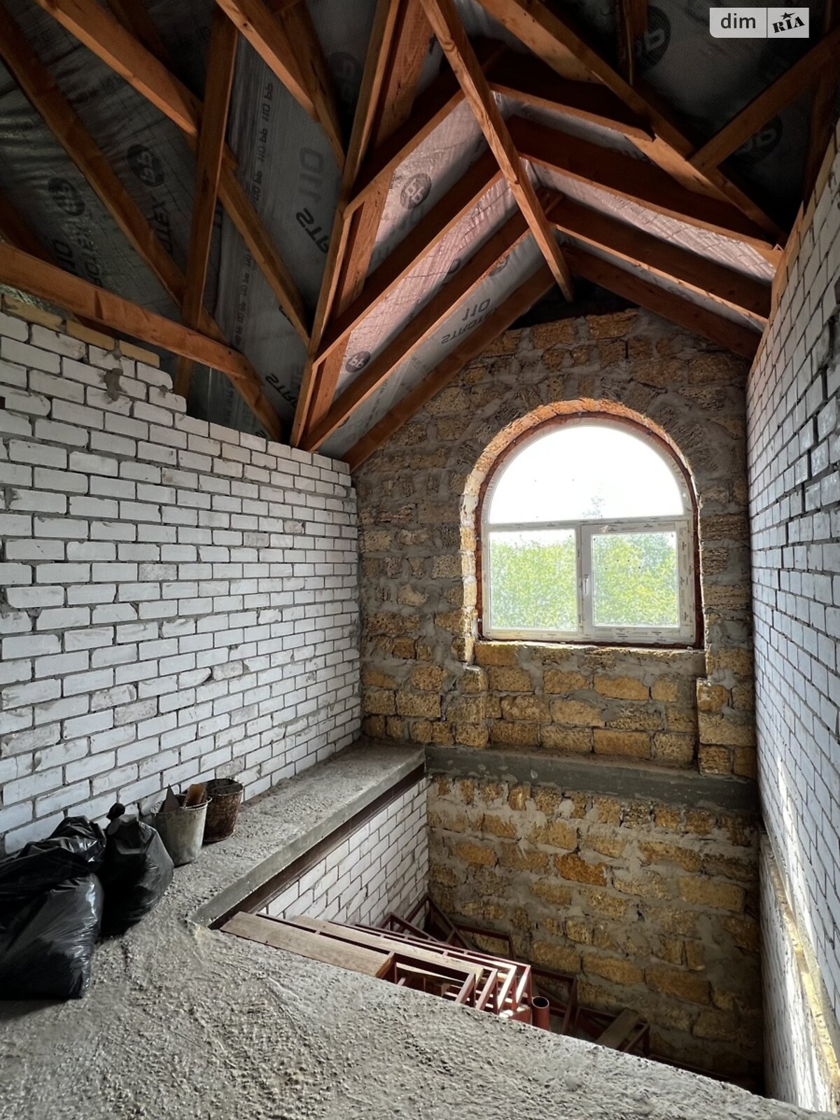 двоповерховий будинок з верандою, 171.7 кв. м, ракушняк. Продаж у Підгородне фото 1