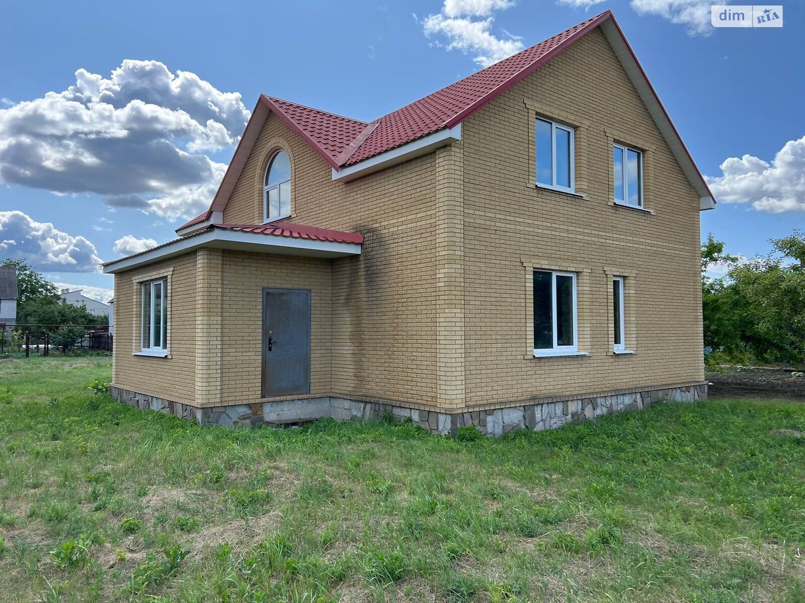 двоповерховий будинок з верандою, 171.7 кв. м, ракушняк. Продаж у Підгородне фото 1