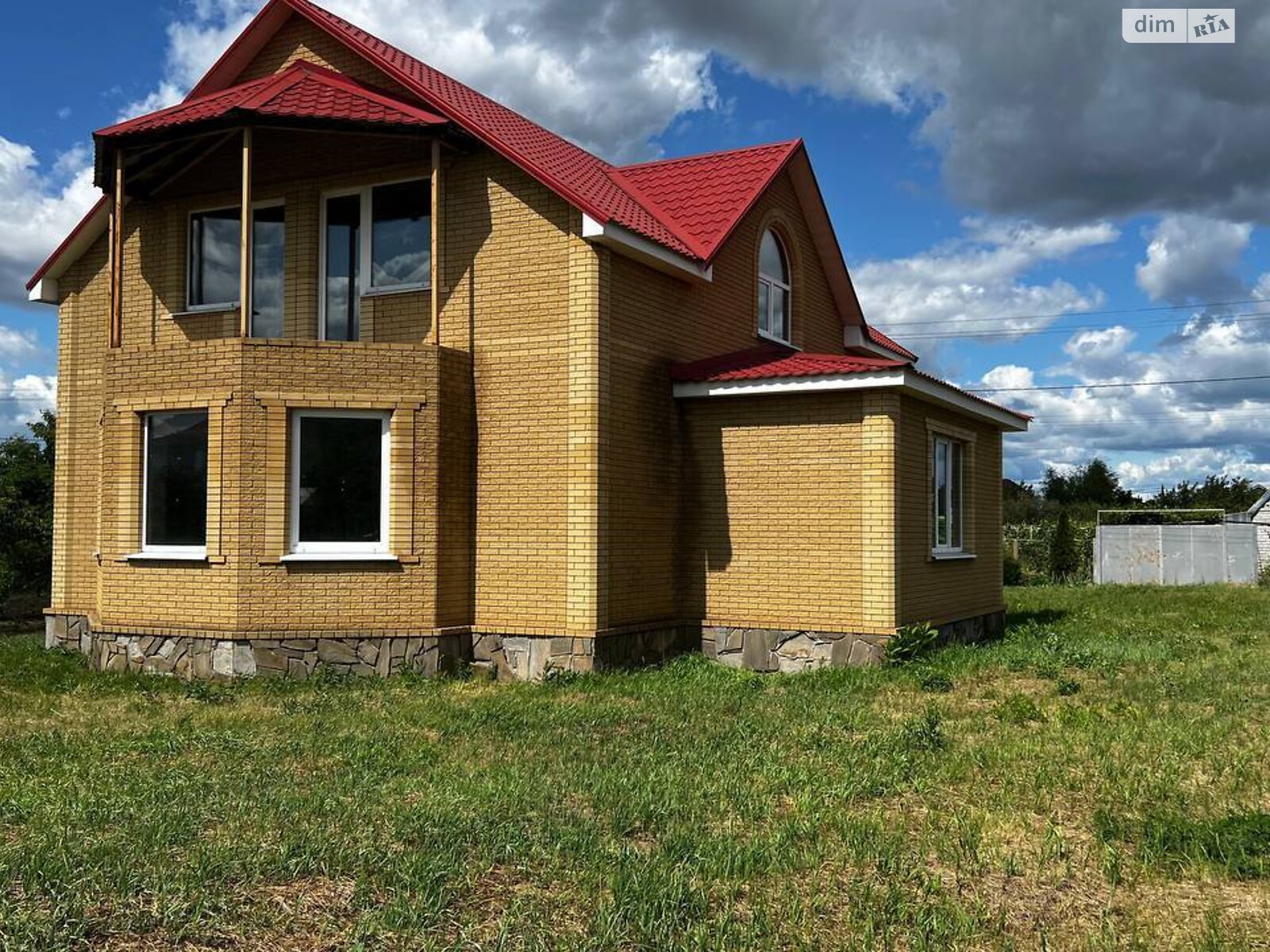 двоповерховий будинок з верандою, 171.7 кв. м, ракушняк. Продаж у Підгородне фото 1