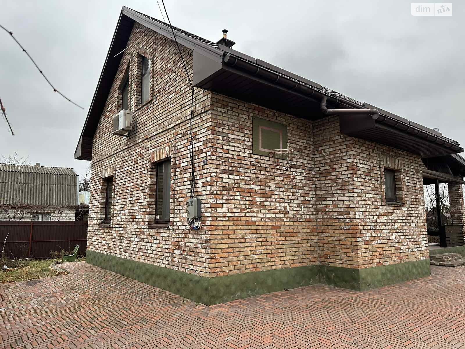 двоповерховий будинок з верандою, 117.3 кв. м, цегла. Продаж у Підгородньому фото 1