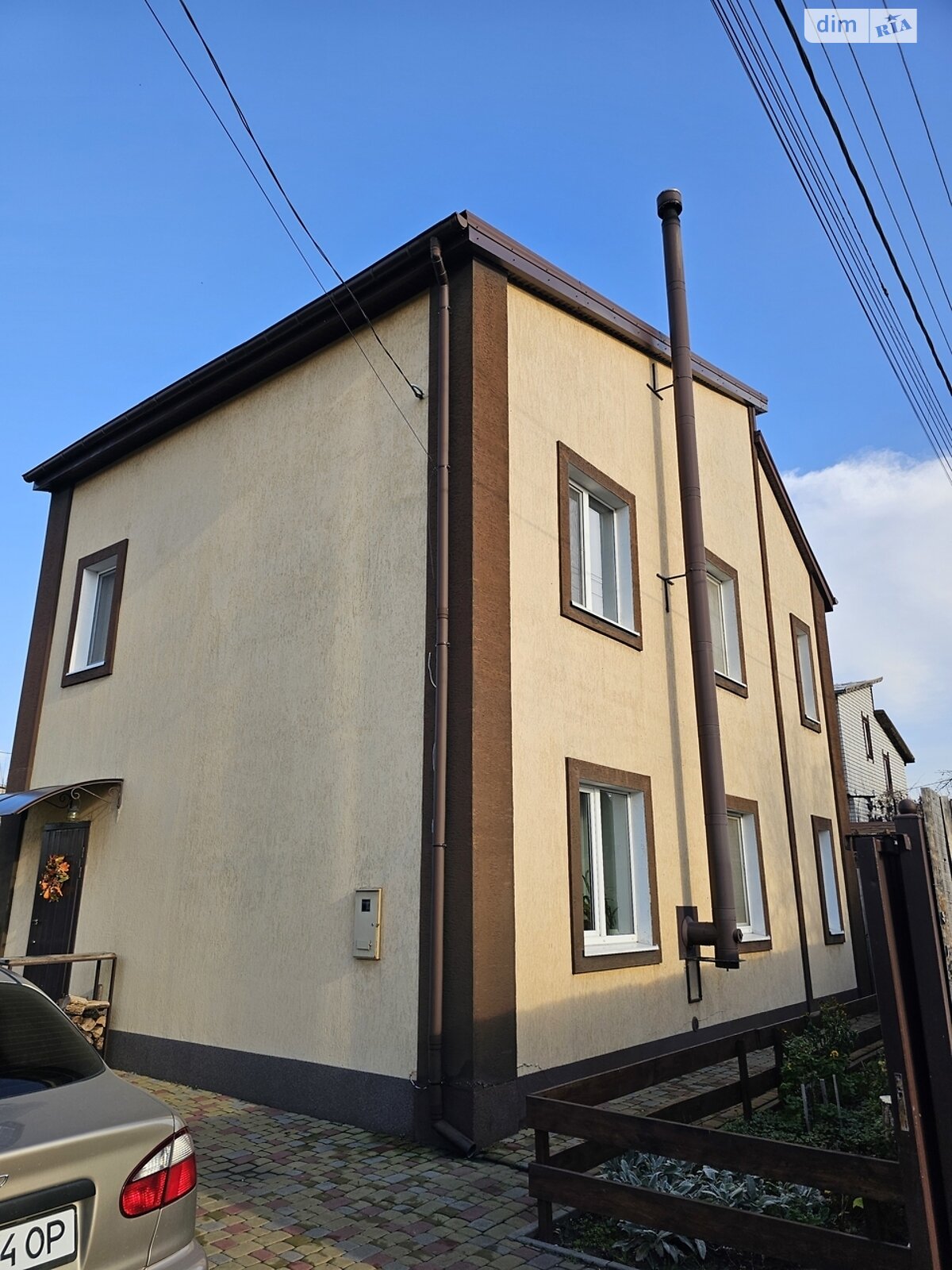 двухэтажный дом беседка, 98.6 кв. м, кирпич. Продажа в Подгороднем фото 1