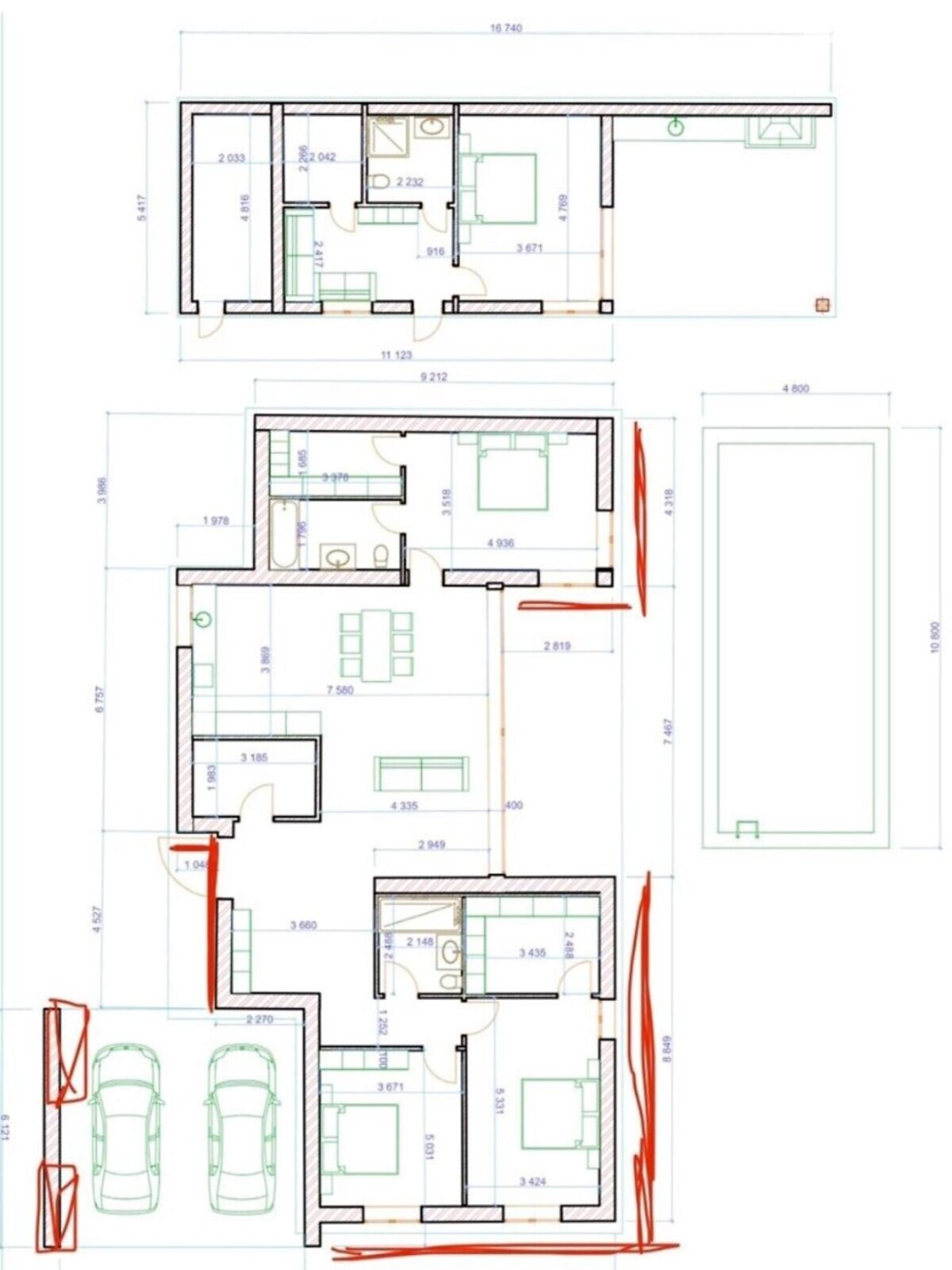 одноповерховий будинок, 188 кв. м, газобетон. Продаж у Підгородне фото 1