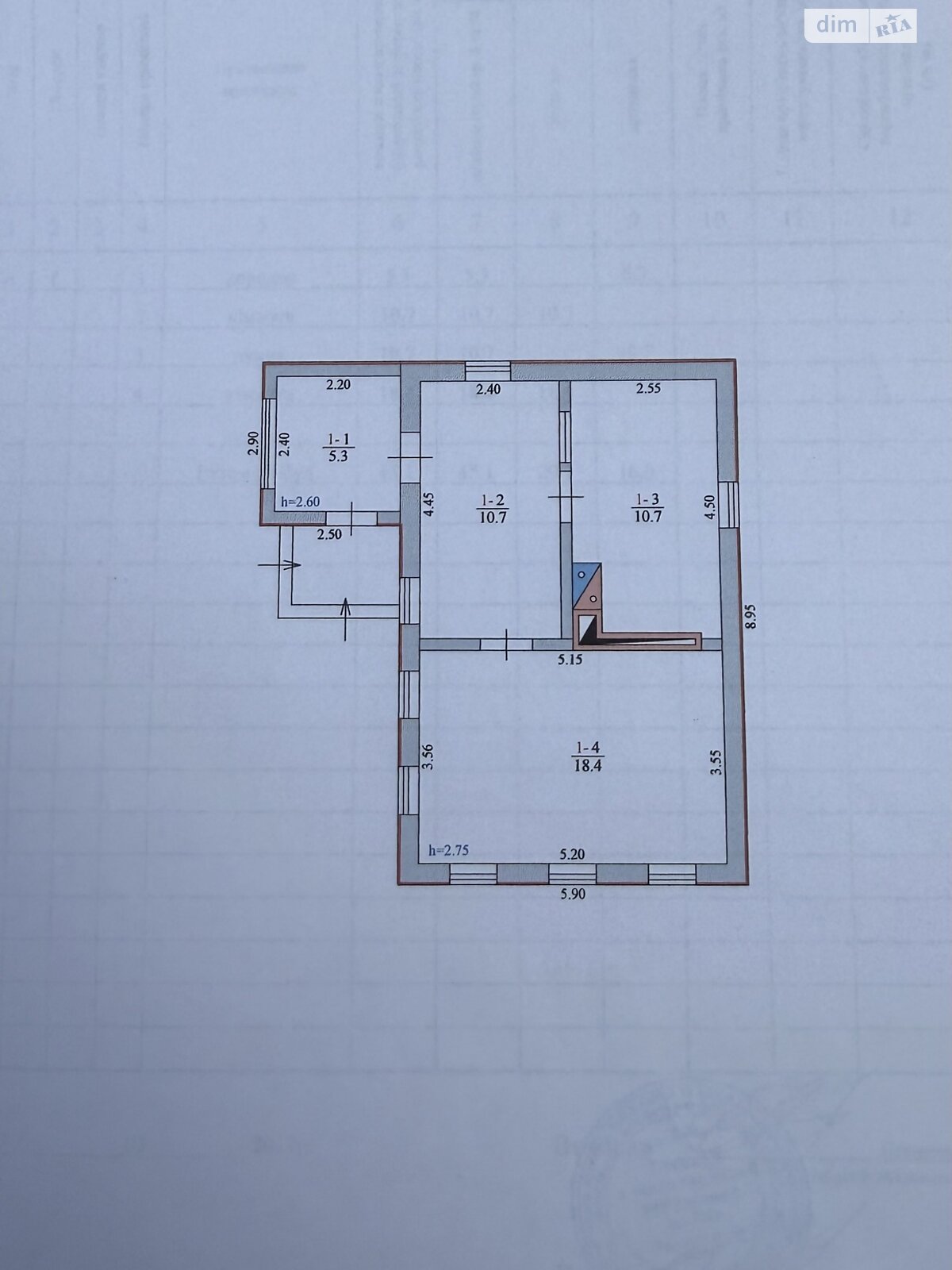 одноповерховий будинок з опаленням, 45.1 кв. м, цегла. Продаж у Підгородне фото 1