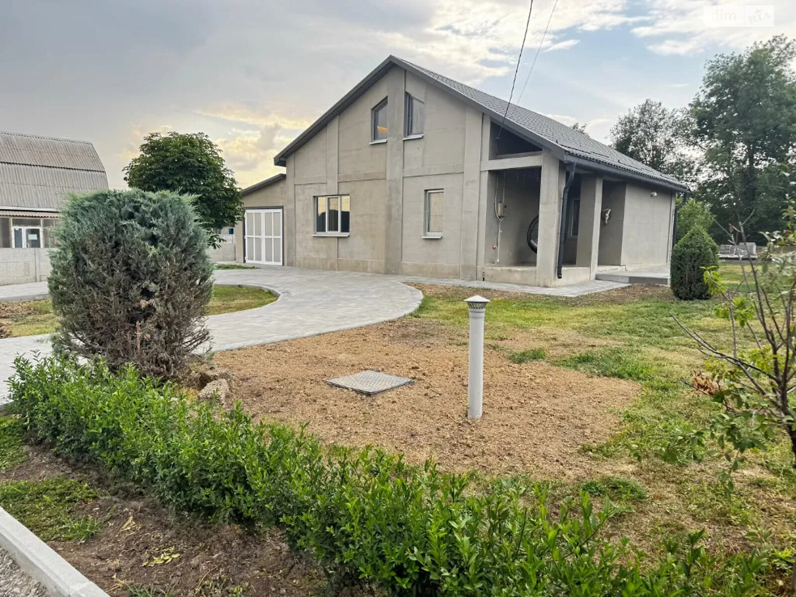 двоповерховий будинок з гаражем, 136.6 кв. м, газобетон. Продаж у Підгородне фото 1