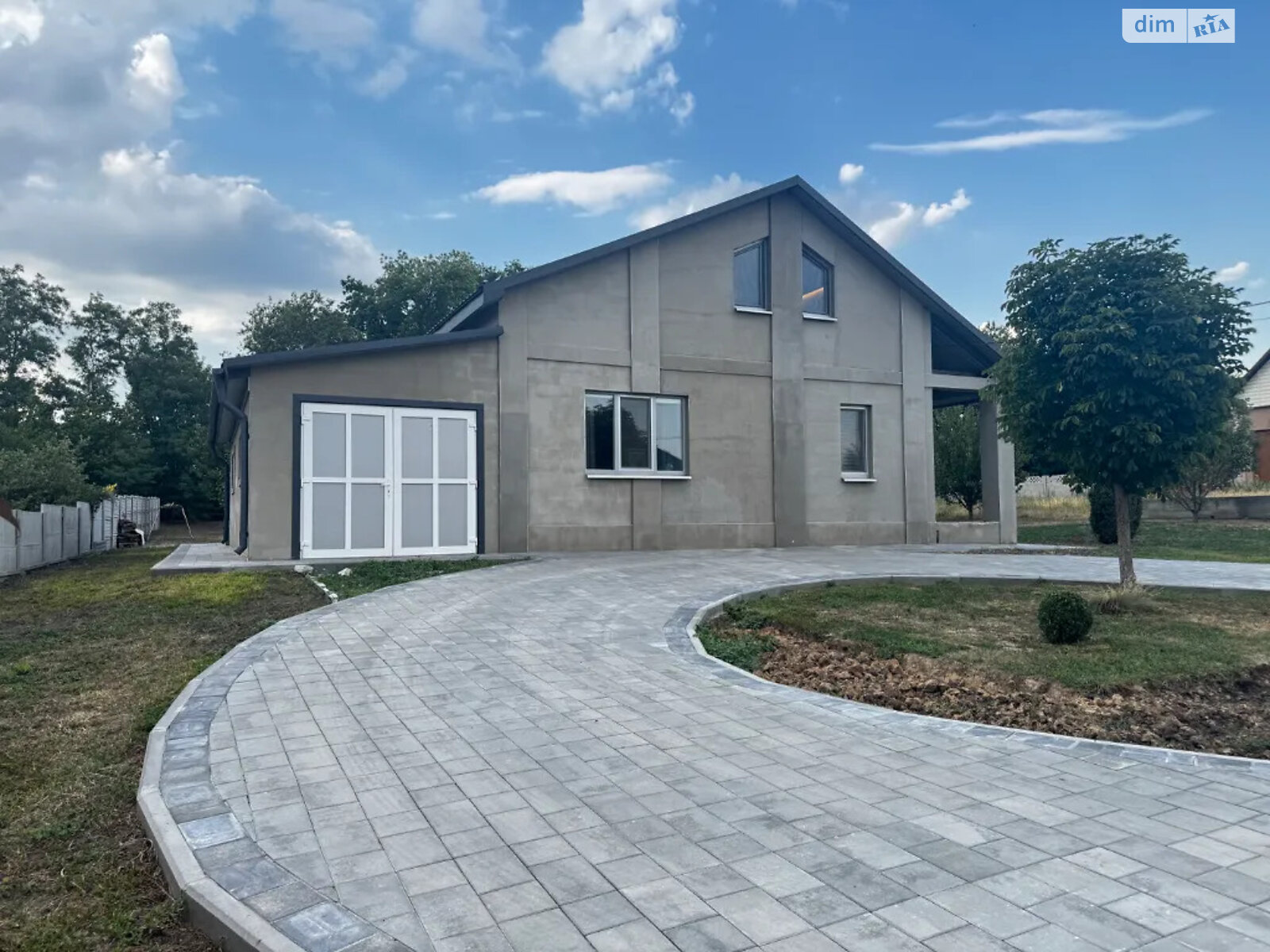 двоповерховий будинок з гаражем, 136.6 кв. м, газобетон. Продаж у Підгородне фото 1