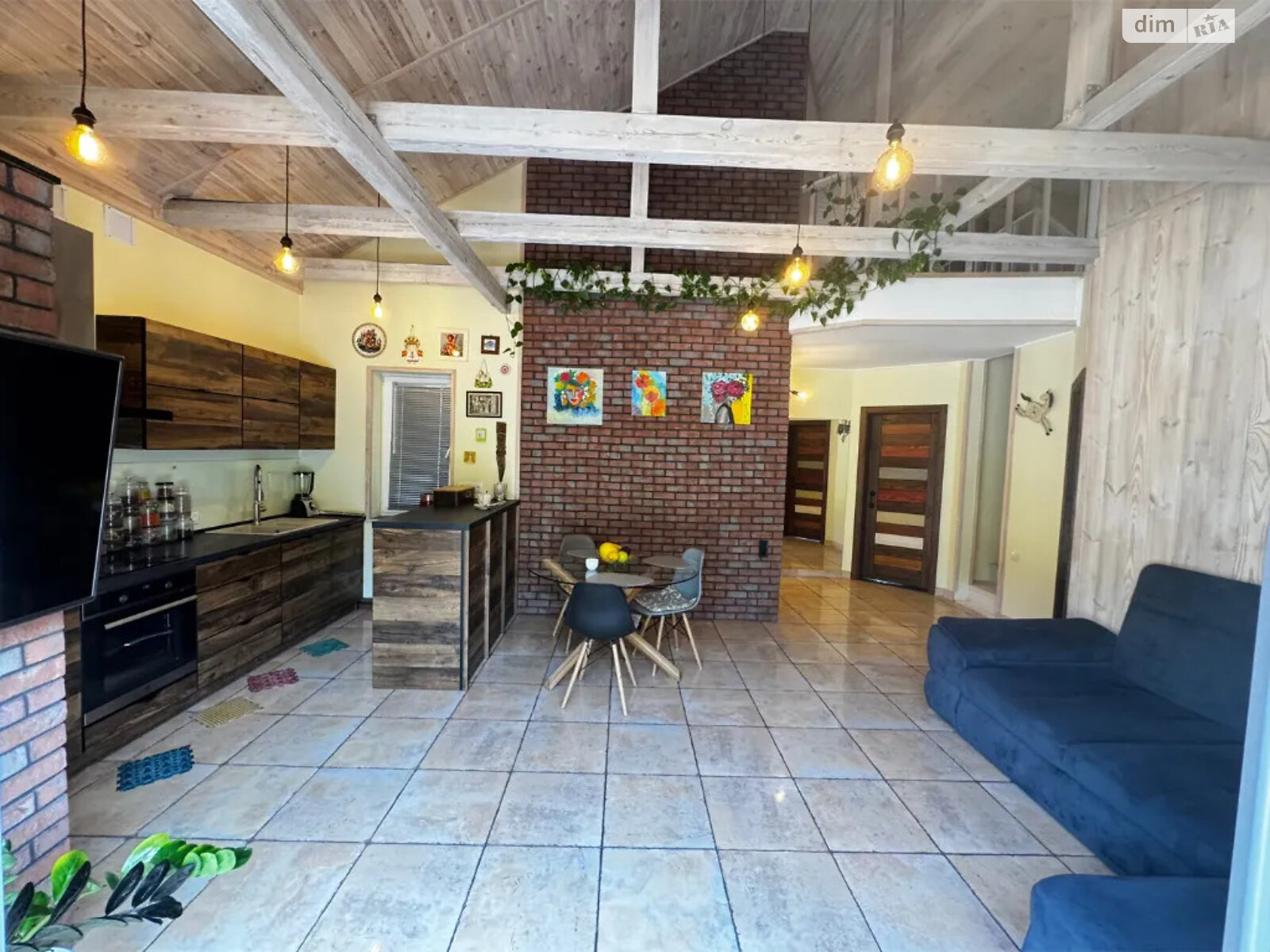 двоповерховий будинок з гаражем, 136.6 кв. м, газобетон. Продаж у Підгородне фото 1