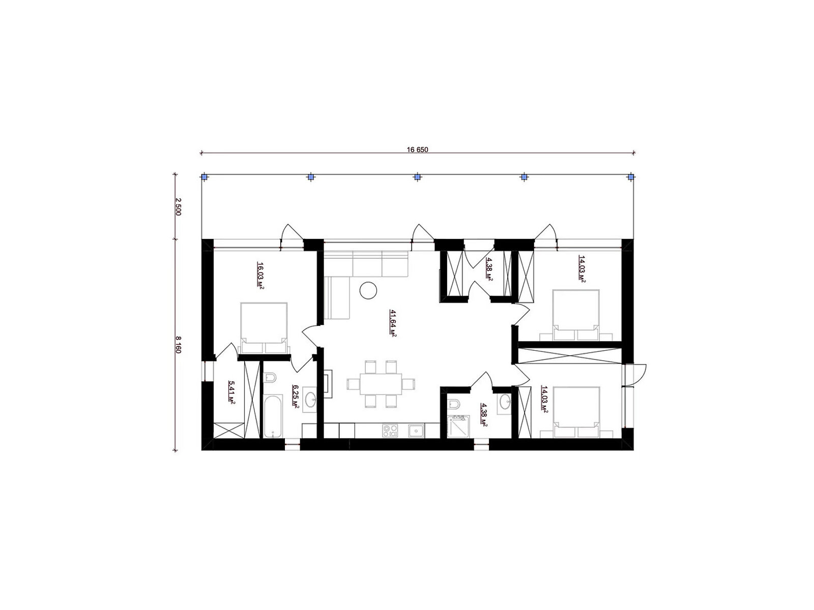 одноэтажный дом, 150 кв. м, керамический блок. Продажа в Подгорцах фото 1