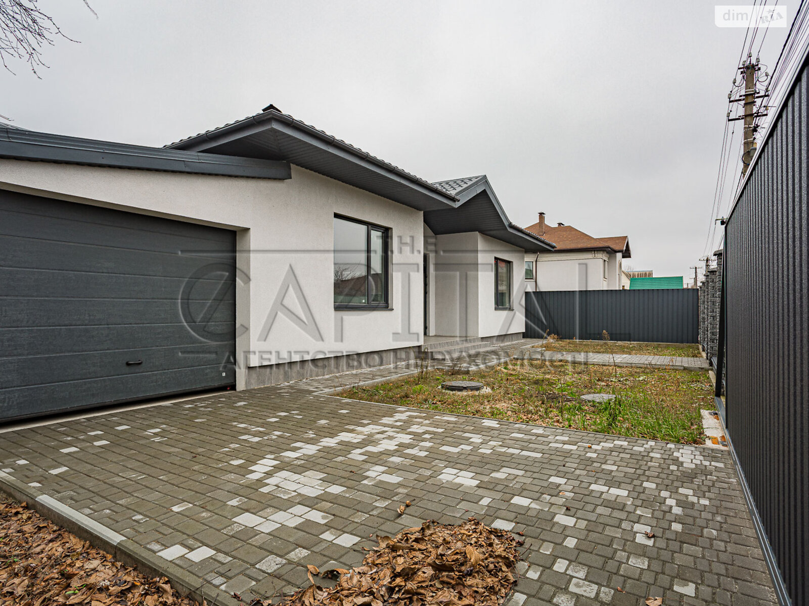 одноэтажный дом с гаражом, 154 кв. м, газобетон. Продажа в Подгорцах фото 1 одноэтажный дом с гаражом, 154 кв. м, газобетон. Продажа в Подгорцах фото 1