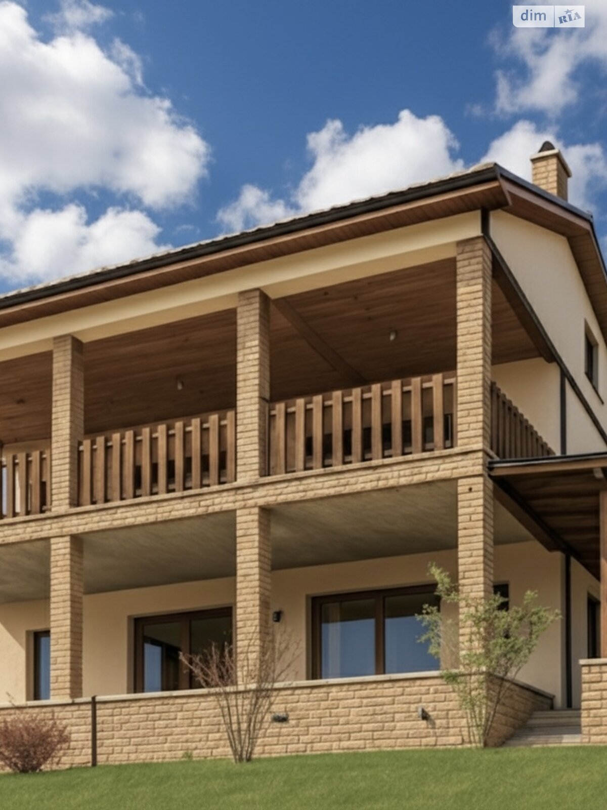 триповерховий будинок з мансардою, 336 кв. м, цегла. Продаж у Підгірцях фото 1