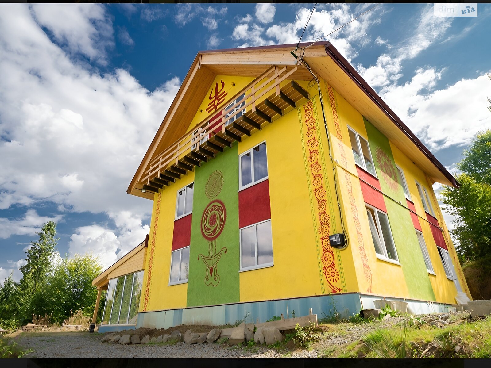 триповерховий будинок з верандою, 320 кв. м, сендвіч-панелі. Продаж у Подобовці фото 1 триповерховий будинок з верандою, 320 кв. м, сендвіч-панелі. Продаж у Подобовці фото 1