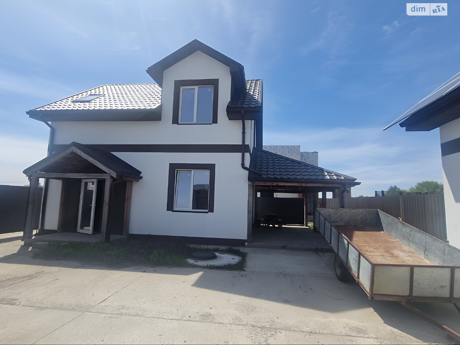 двоповерховий будинок, 90.8 кв. м, пеноблок. Продаж у Погребах фото 1 двоповерховий будинок, 90.8 кв. м, пеноблок. Продаж у Погребах фото 1