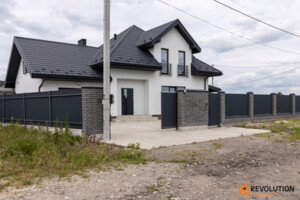двухэтажный дом с гаражом, 150 кв. м, газобетон. Продажа в Погребах фото 2