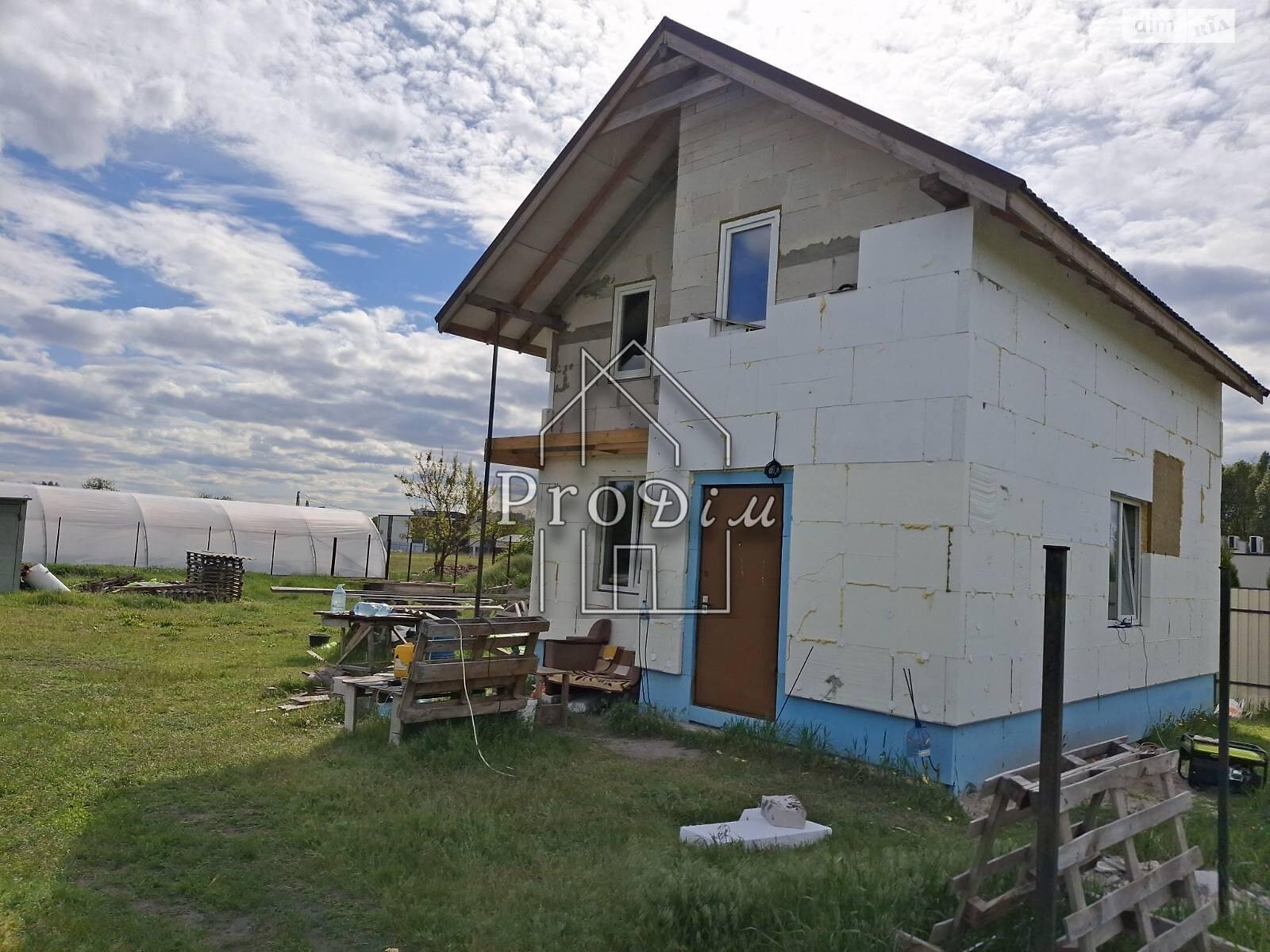 двухэтажный дом, 82 кв. м, пеноблок. Продажа в Погребах фото 1 двухэтажный дом, 82 кв. м, пеноблок. Продажа в Погребах фото 1