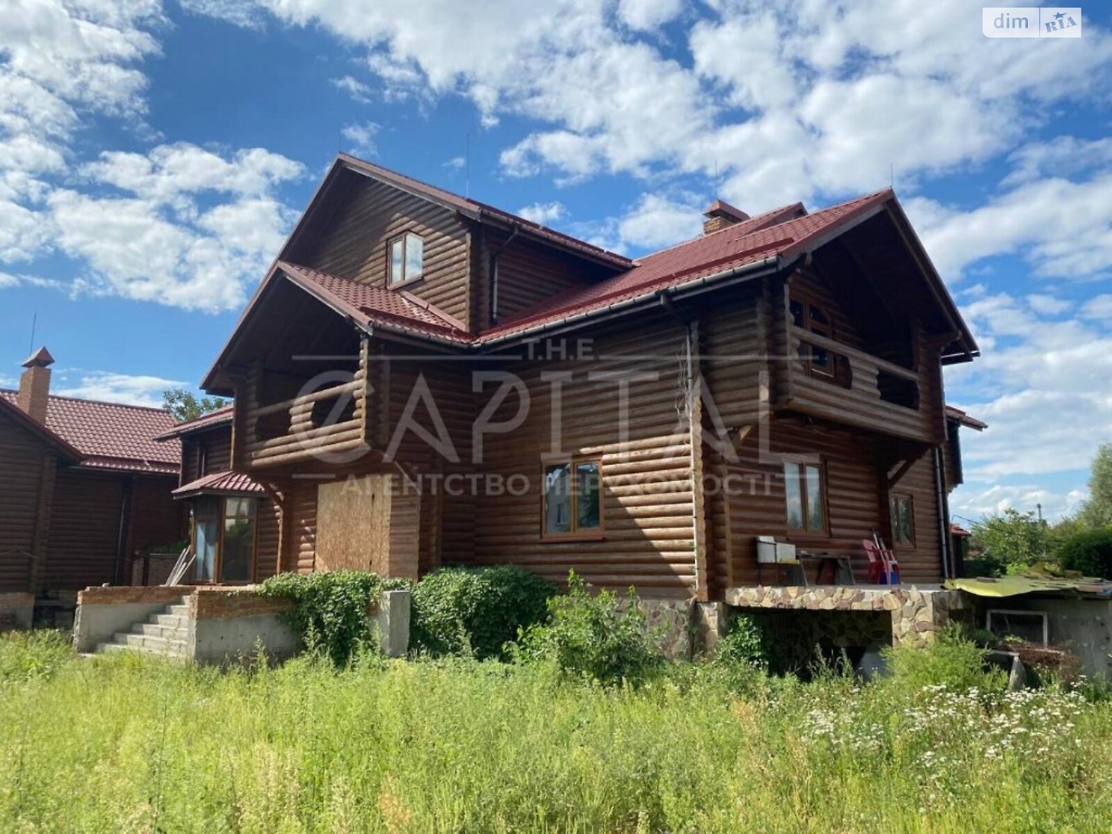 триповерховий будинок, 600 кв. м, цегла. Продаж у Погребах фото 1