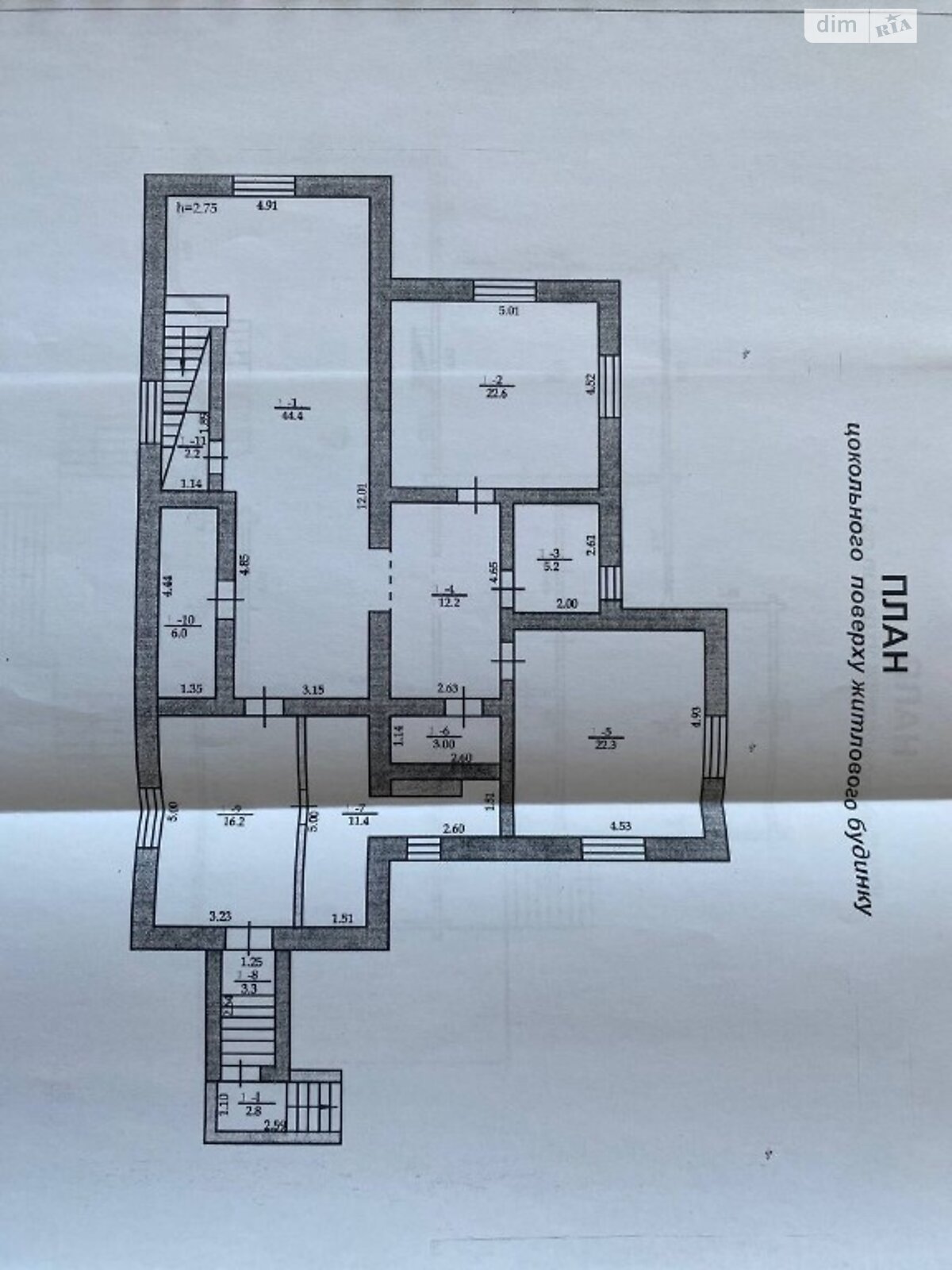 трехэтажный дом веранда, 600 кв. м, сруб. Продажа в Погребах фото 1