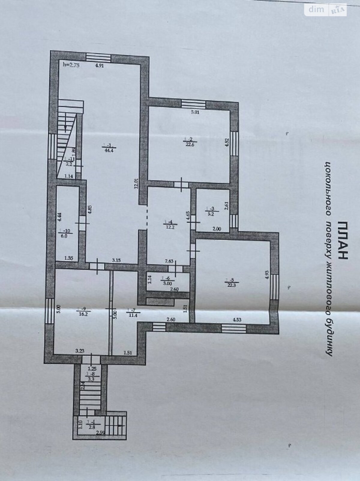 трехэтажный дом веранда, 600 кв. м, сруб. Продажа в Погребах фото 1