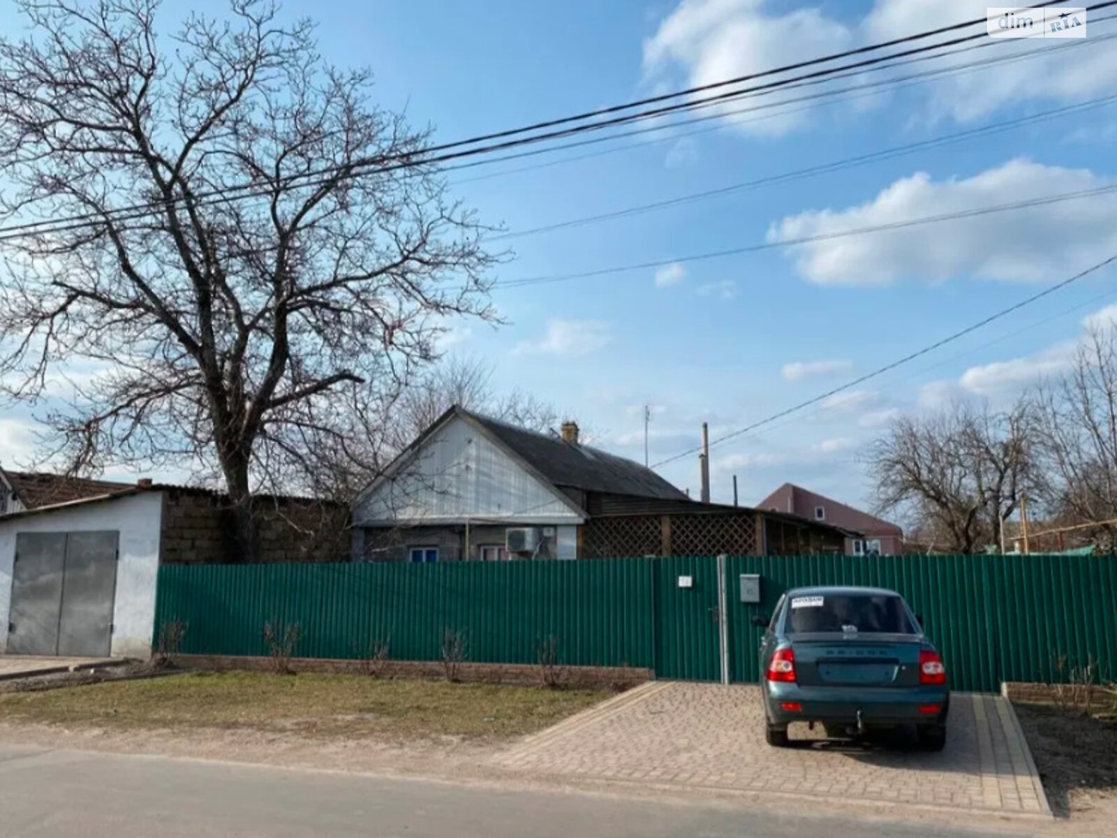 одноповерховий будинок з гаражем, 92.5 кв. м, ракушечник (ракушняк). Продаж в Покровському, район Покровське фото 1