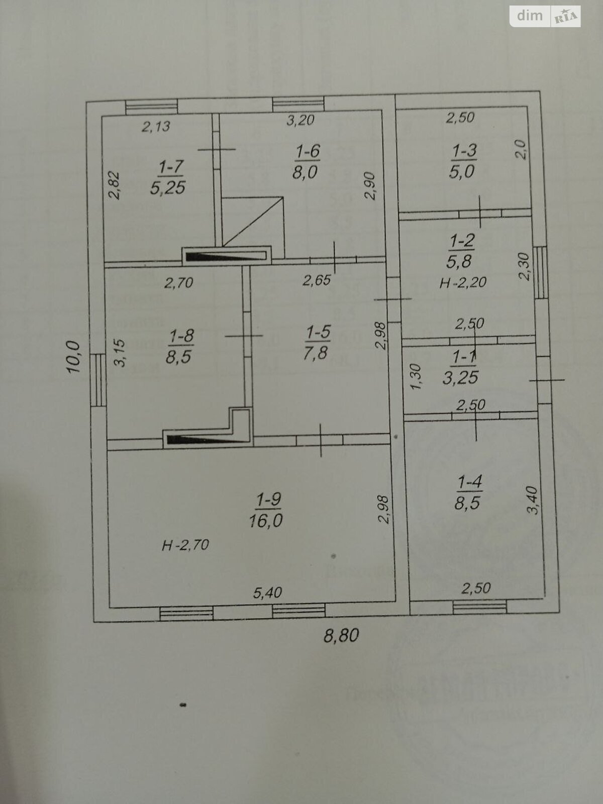 одноэтажный дом, 68.1 кв. м, ракушечник (ракушняк). Продажа в Покровском район Покровское фото 1