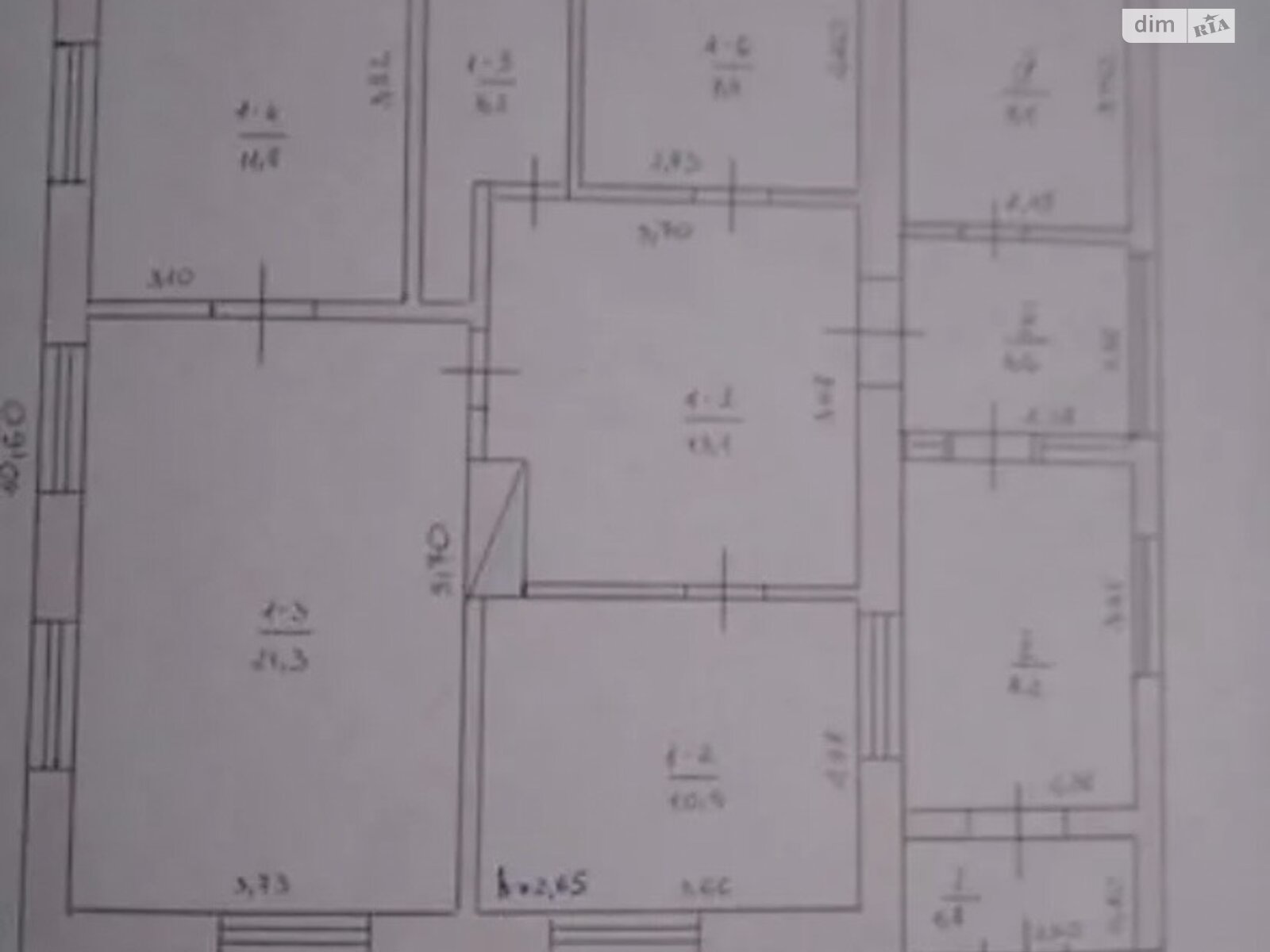 одноповерховий будинок з гаражем, 90 кв. м, цегла. Продаж у Полонному фото 1