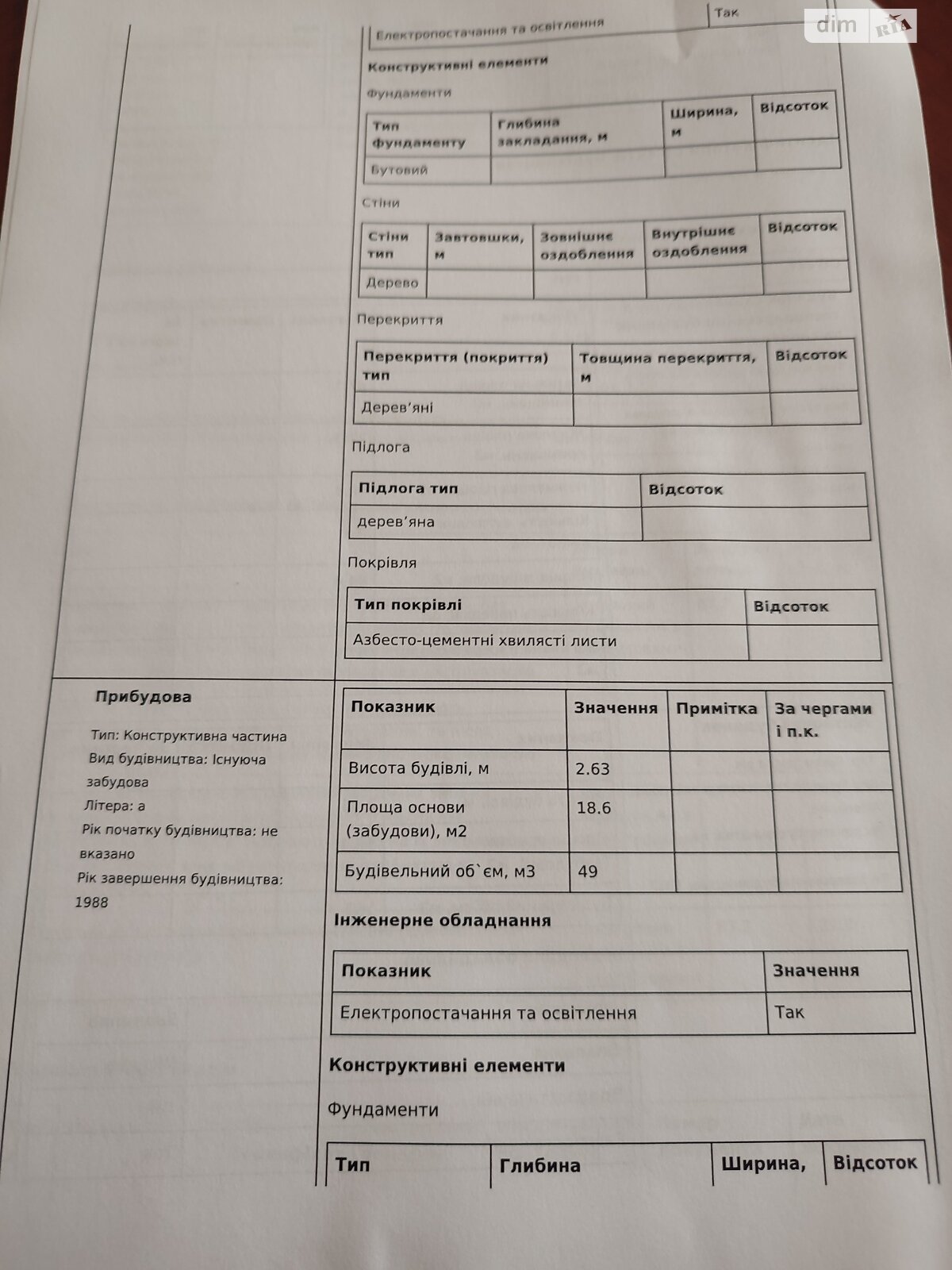 одноэтажный дом, 67.7 кв. м, дерево и кирпич. Продажа в Полонном район Полонное фото 1