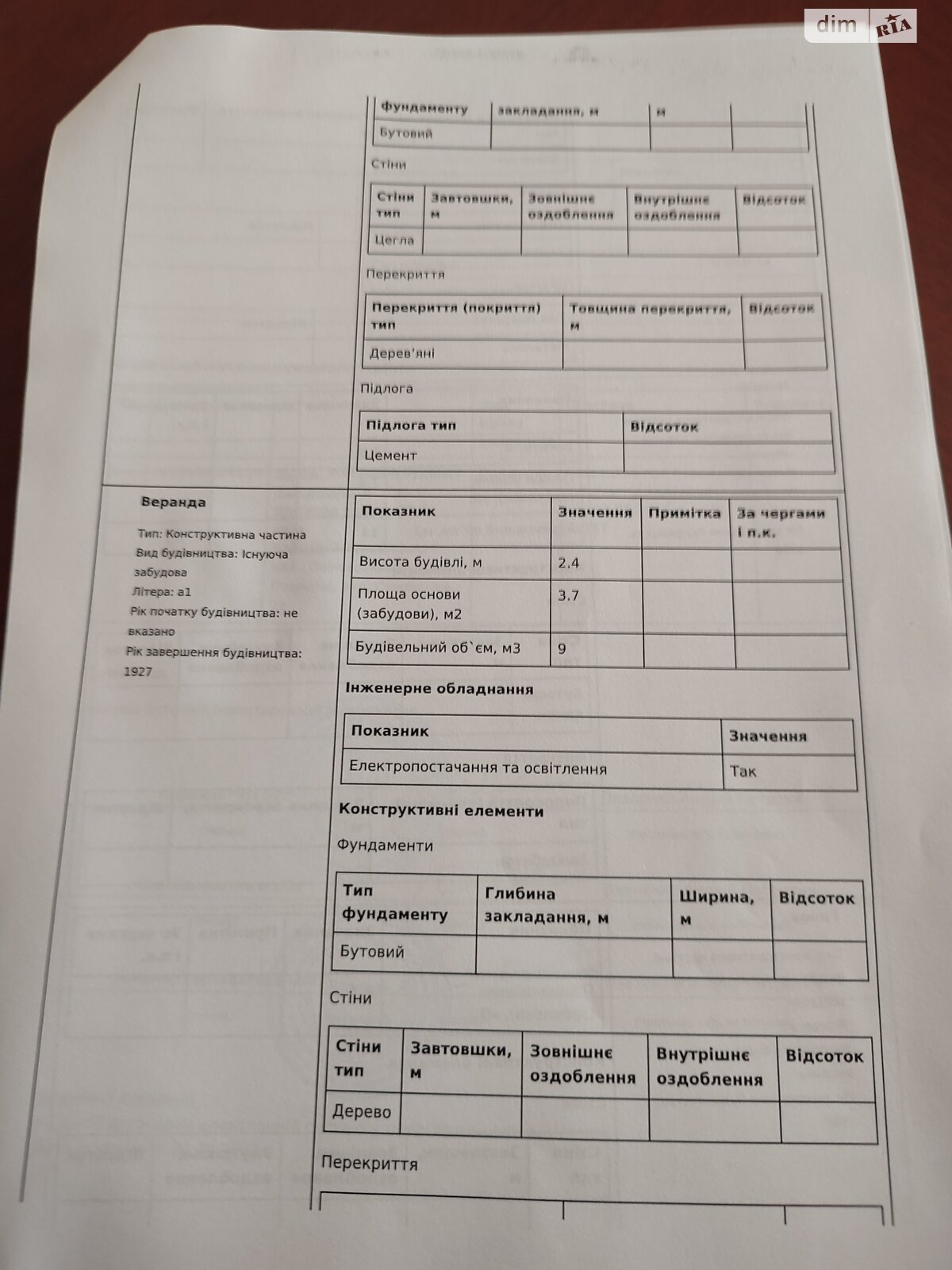 одноэтажный дом, 67.7 кв. м, дерево и кирпич. Продажа в Полонном район Полонное фото 1