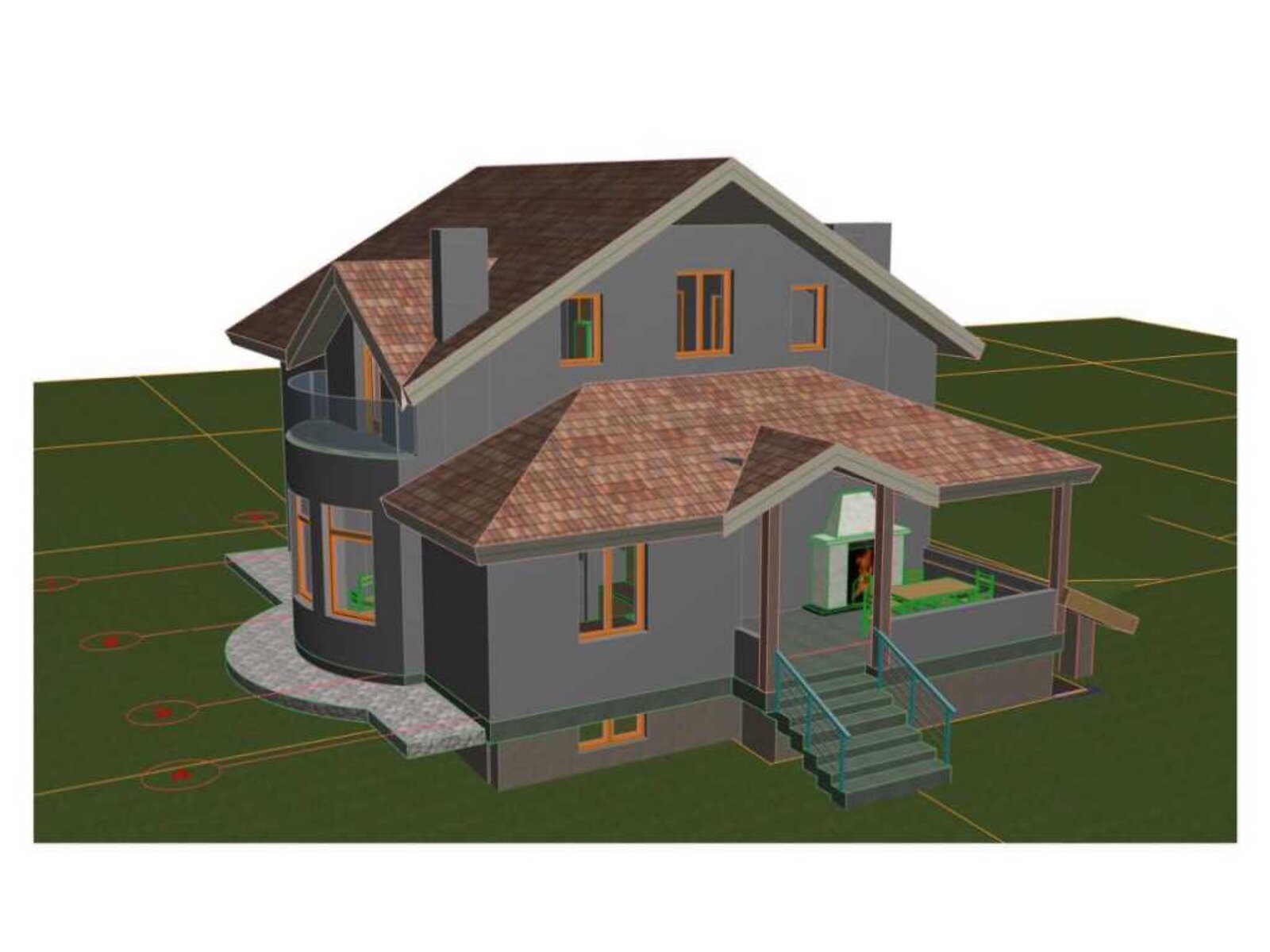 двоповерховий будинок, 160 кв. м, газобетон. Продаж в Полтаві, район Браїлки фото 1