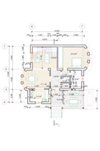 двухэтажный дом, 160 кв. м, газобетон. Продажа в Полтаве район Браилки фото 2