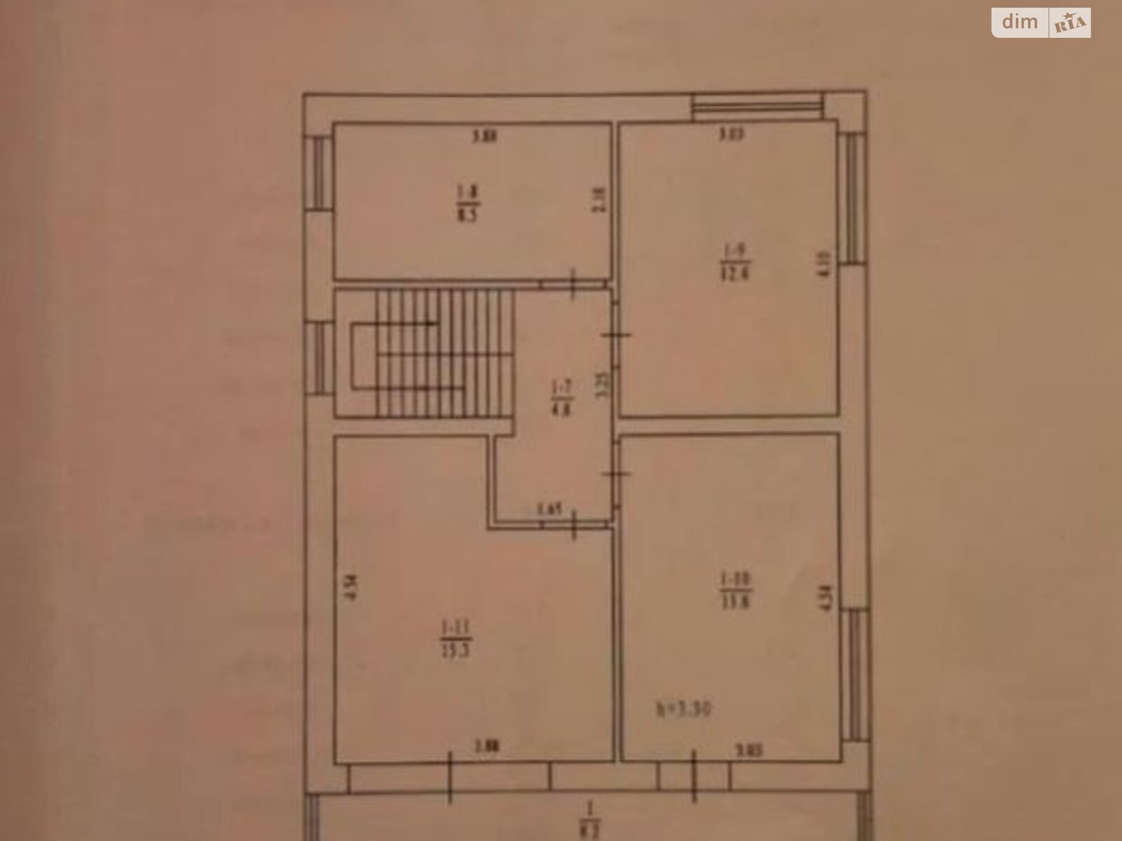 двухэтажный дом, 127 кв. м, кирпич. Продажа в Полтаве район Браилки фото 1