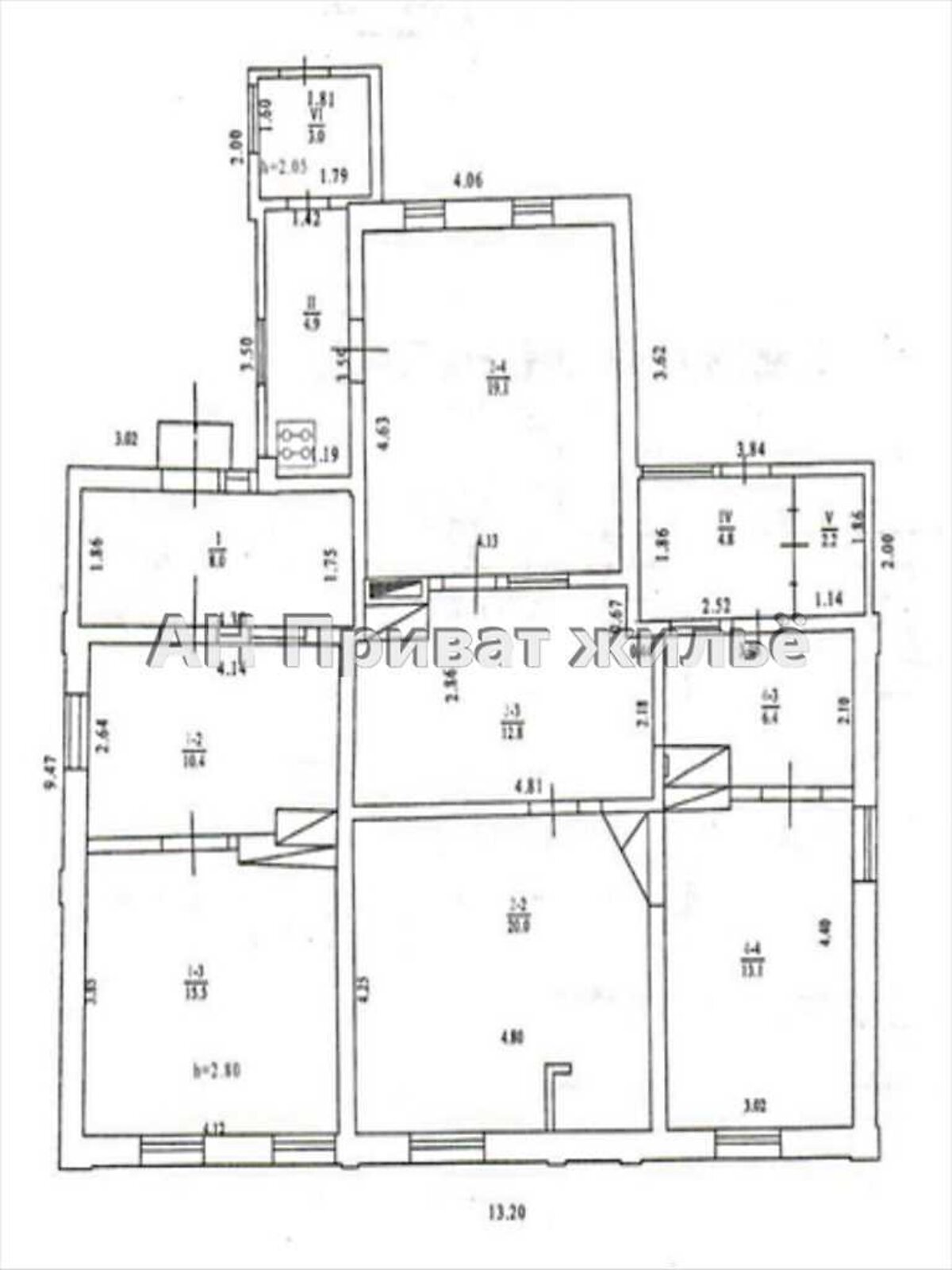 одноэтажный дом, 120 кв. м, цегла. Продажа в Полтаве район Фурманова фото 1