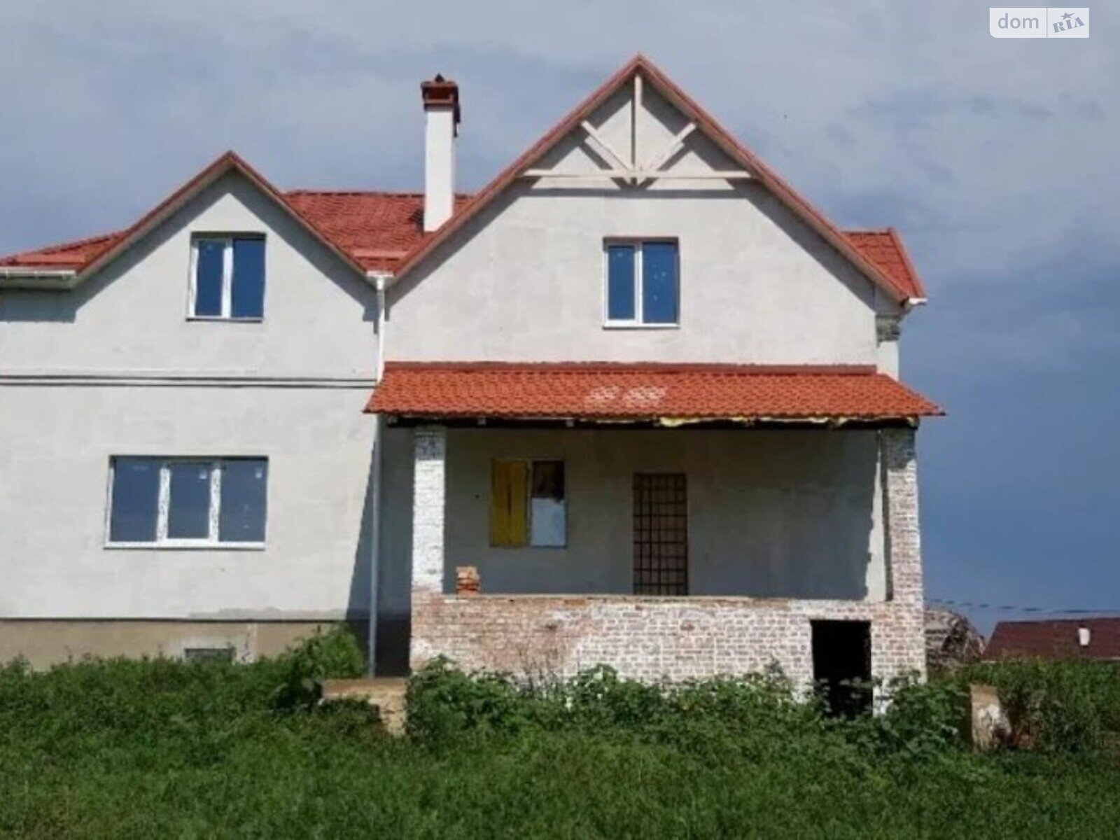 триповерховий будинок веранда, 345 кв. м, цегла. Продаж у Горбанівці фото 1