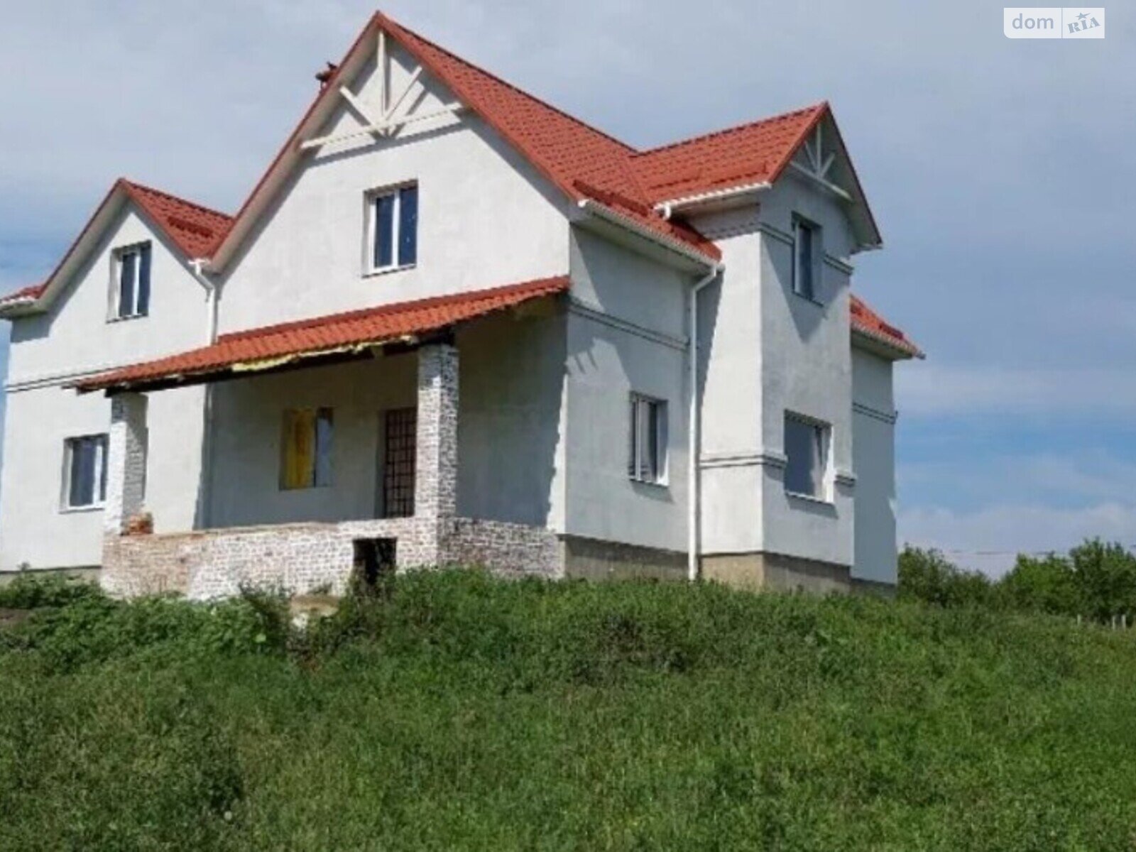 триповерховий будинок веранда, 345 кв. м, цегла. Продаж у Горбанівці фото 1