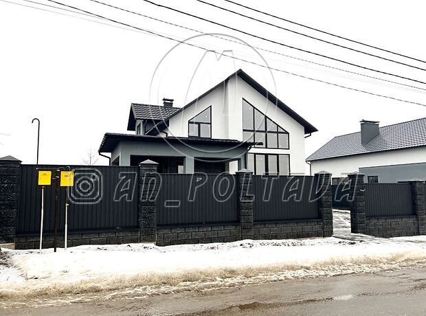 двухэтажный дом с террасой, 174 кв. м, газобетон. Продажа в Говтвянчике (Полтавская обл.) фото 1 двухэтажный дом с террасой, 174 кв. м, газобетон. Продажа в Говтвянчике (Полтавская обл.) фото 1