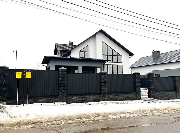 двухэтажный дом с террасой, 174 кв. м, газобетон. Продажа в Говтвянчике (Полтавская обл.) фото 1