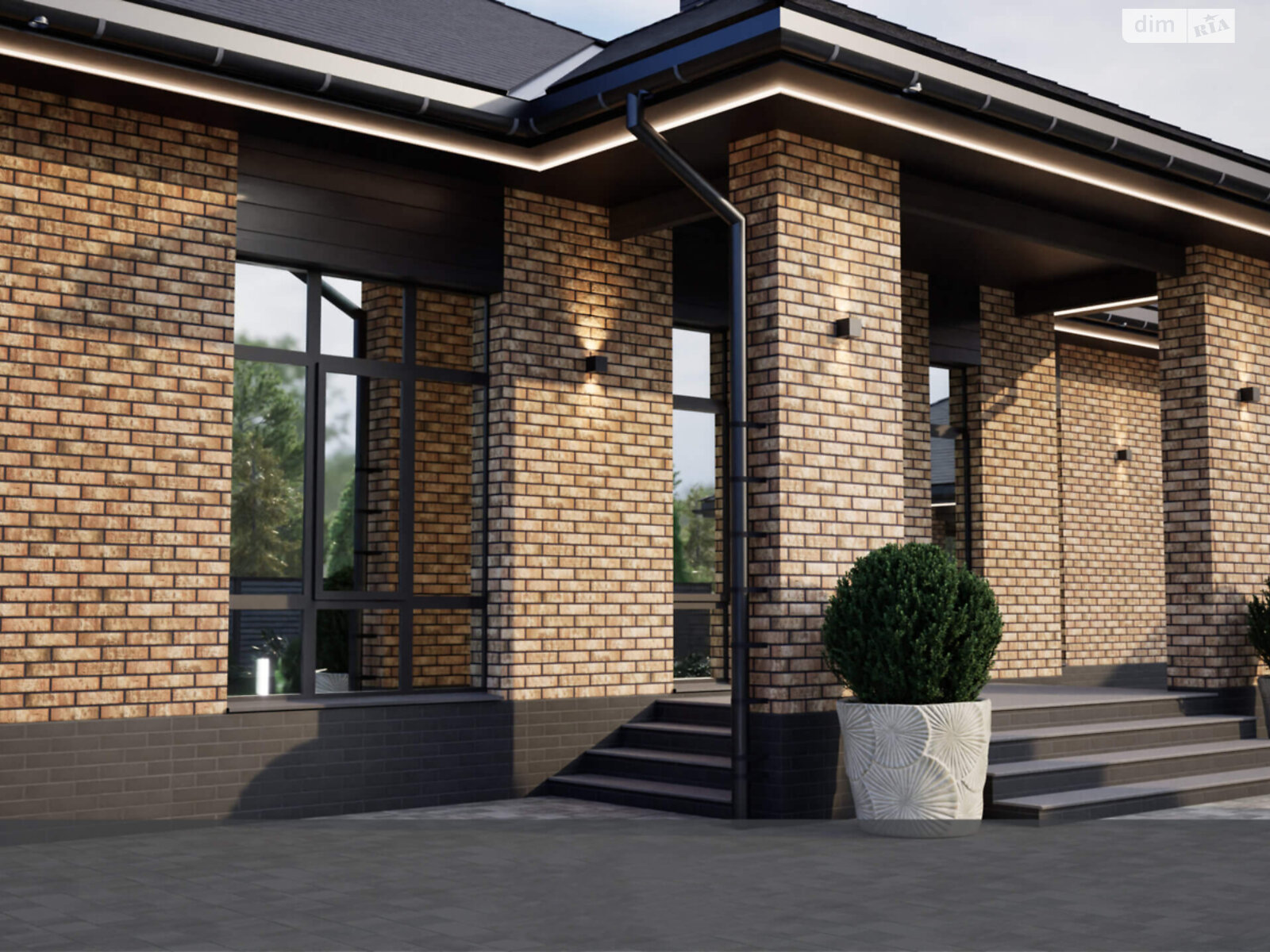 одноповерховий будинок, 116.9 кв. м, газобетон. Продаж в Полтаві, район Київський фото 1 одноповерховий будинок, 116.9 кв. м, газобетон. Продаж в Полтаві, район Київський фото 1