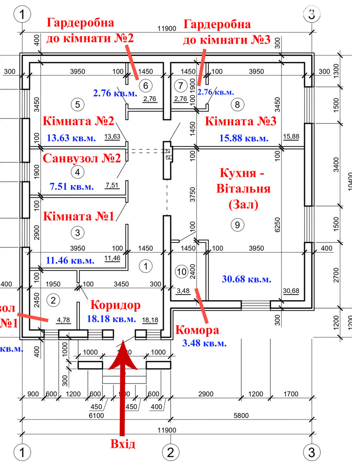 одноповерховий будинок, 116.9 кв. м, газобетон. Продаж в Полтаві, район Київський фото 1 одноповерховий будинок, 116.9 кв. м, газобетон. Продаж в Полтаві, район Київський фото 1