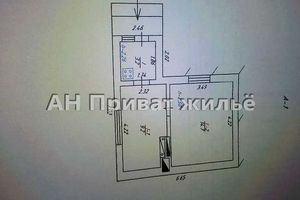 одноэтажный дом, 31 кв. м, кирпич саманный. Продажа в Полтаве фото 2