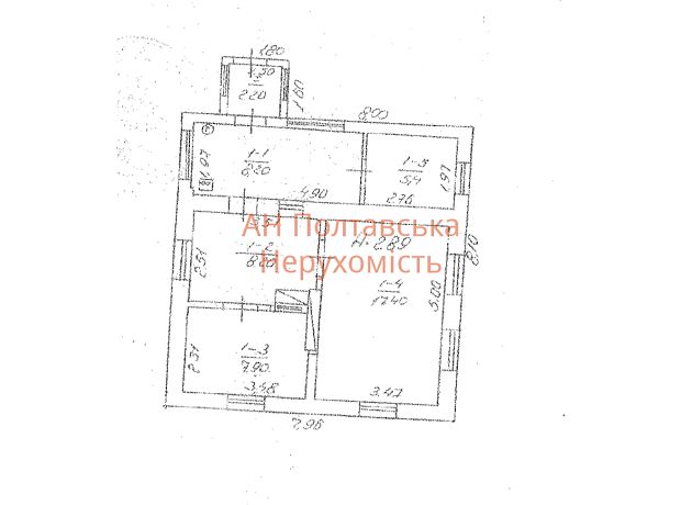 Продажа дома, 54м², Полтава, р‑н. Лесок Продажа дома, 54м², Полтава, р‑н. Лесок