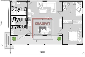 одноповерховий будинок без меблів, 70 кв. м, газобетон. Продаж у Петрівці фото 2