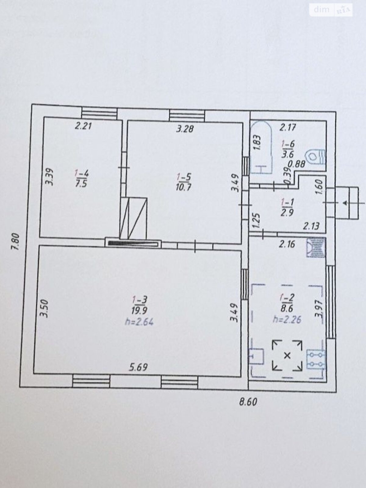 одноэтажный дом с гаражом, 141.1 кв. м, кирпич. Продажа в Полтаве район пл. Зыгина фото 1 одноэтажный дом с гаражом, 141.1 кв. м, кирпич. Продажа в Полтаве район пл. Зыгина фото 1