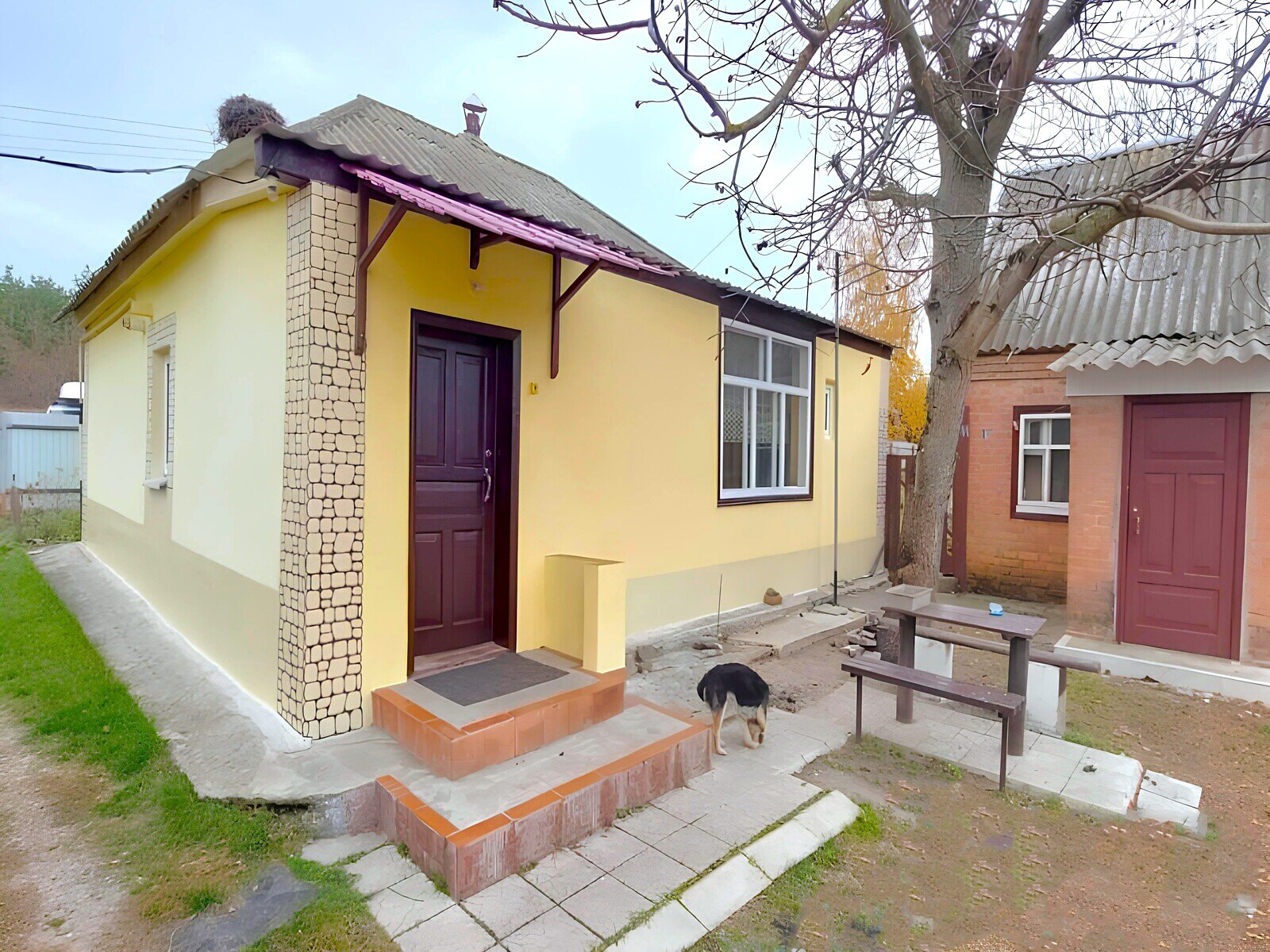 одноповерховий будинок з верандою, 45.7 кв. м, цегла. Продаж в Полтаві, район Подільський фото 1 одноповерховий будинок з верандою, 45.7 кв. м, цегла. Продаж в Полтаві, район Подільський фото 1