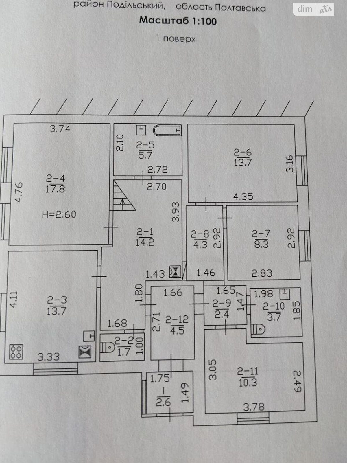 двоповерховий будинок, 160 кв. м, шлакоблок. Продаж в Полтаві, район Пост-Островок фото 1 двоповерховий будинок, 160 кв. м, шлакоблок. Продаж в Полтаві, район Пост-Островок фото 1