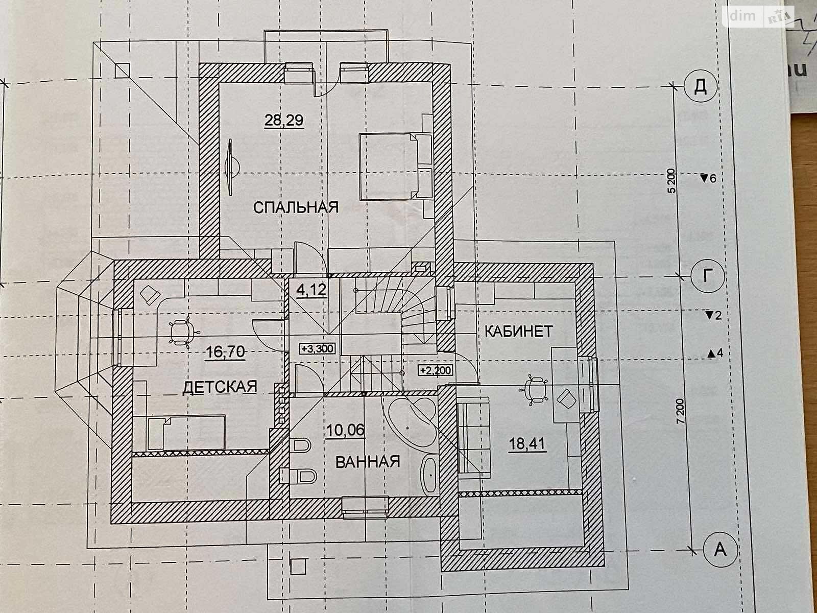 двоповерховий будинок, 160 кв. м, кирпич. Продаж в Полтаві, район Рибці фото 1