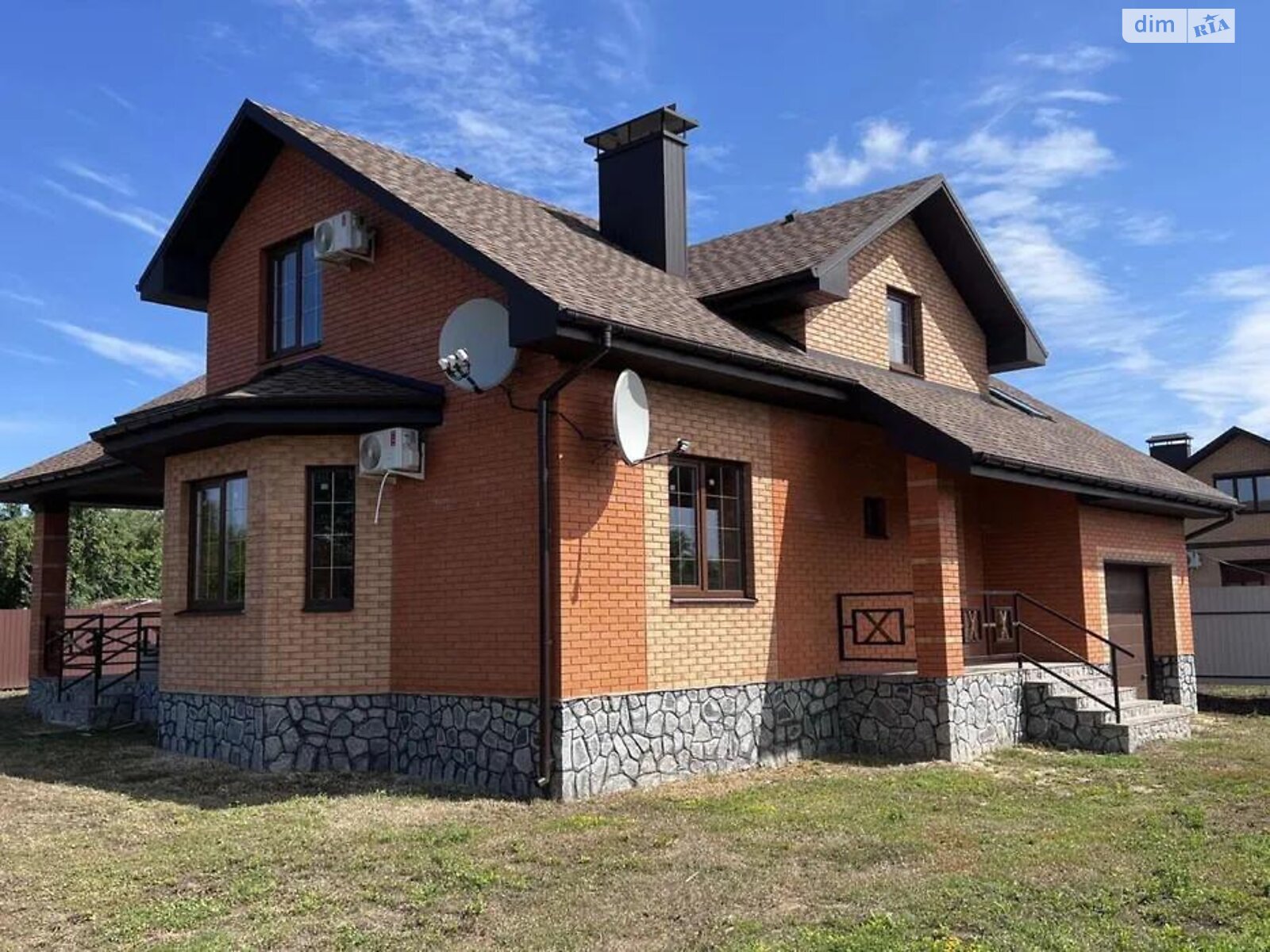 двоповерховий будинок, 160 кв. м, кирпич. Продаж в Полтаві, район Рибці фото 1