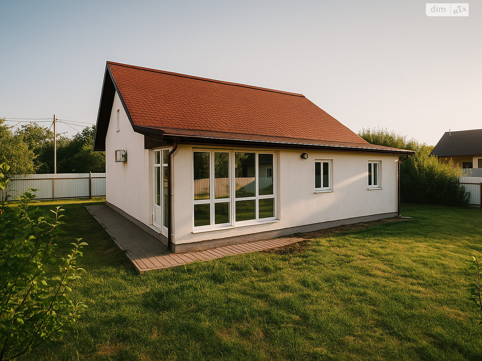 одноэтажный дом с верандой, 85 кв. м, газобетон. Продажа в Полтаве район Рыбцы фото 1