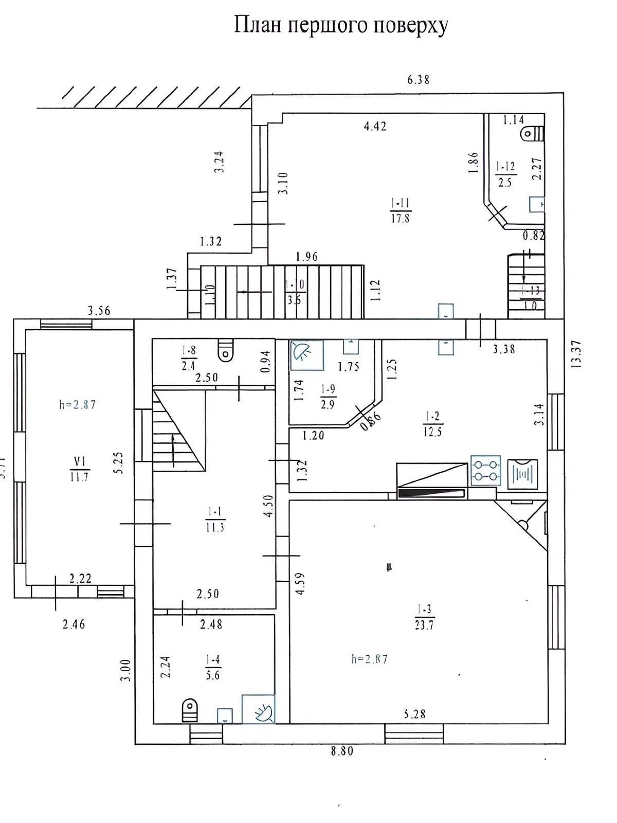 двоповерховий будинок з гаражем, 220 кв. м, цегла. Продаж в Полтаві, район Рибці фото 1 двоповерховий будинок з гаражем, 220 кв. м, цегла. Продаж в Полтаві, район Рибці фото 1