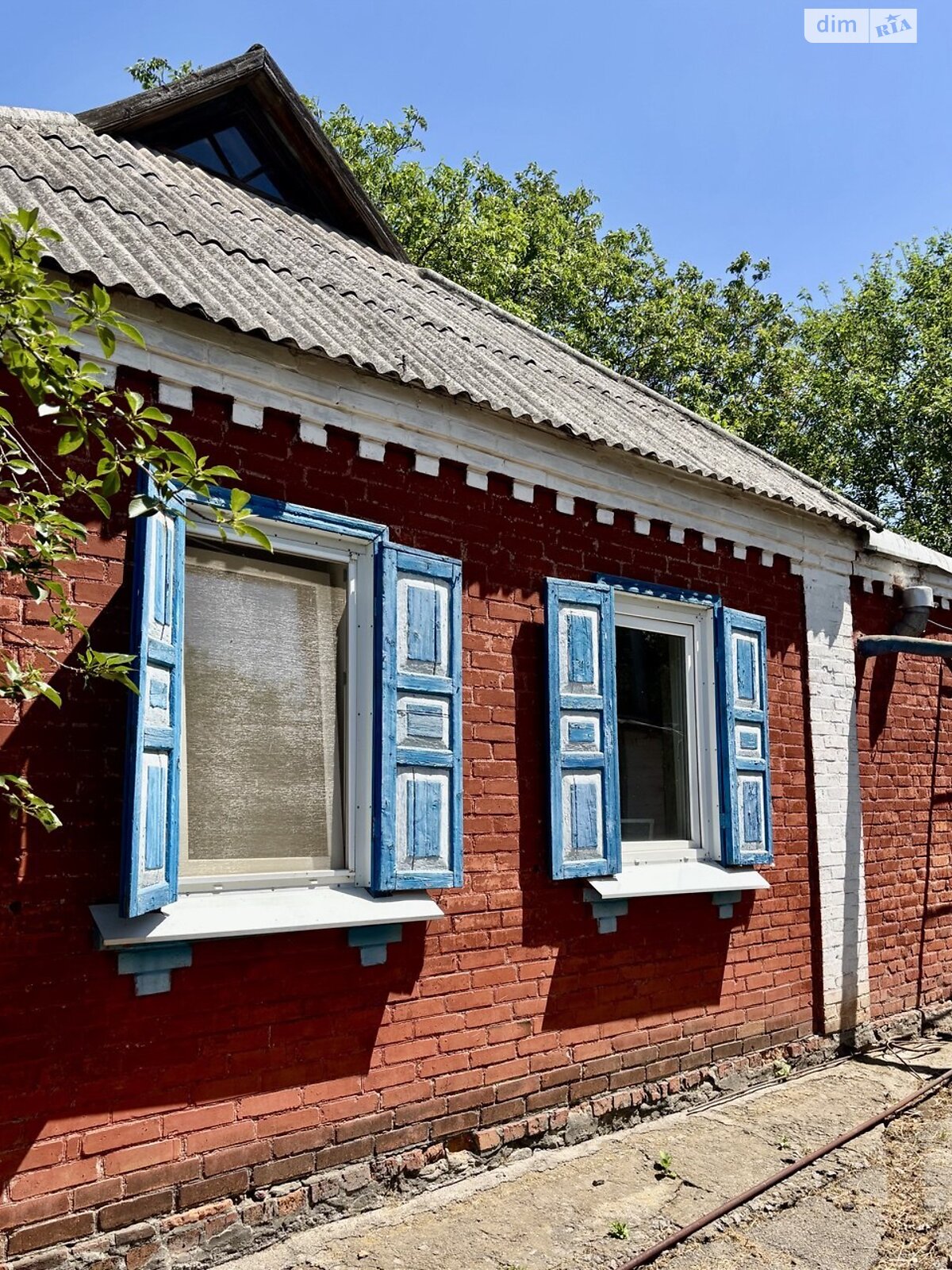 одноповерховий будинок з гаражем, 58 кв. м, кирпич саманный. Продаж в Полтаві, район Рибці фото 1 одноповерховий будинок з гаражем, 58 кв. м, кирпич саманный. Продаж в Полтаві, район Рибці фото 1
