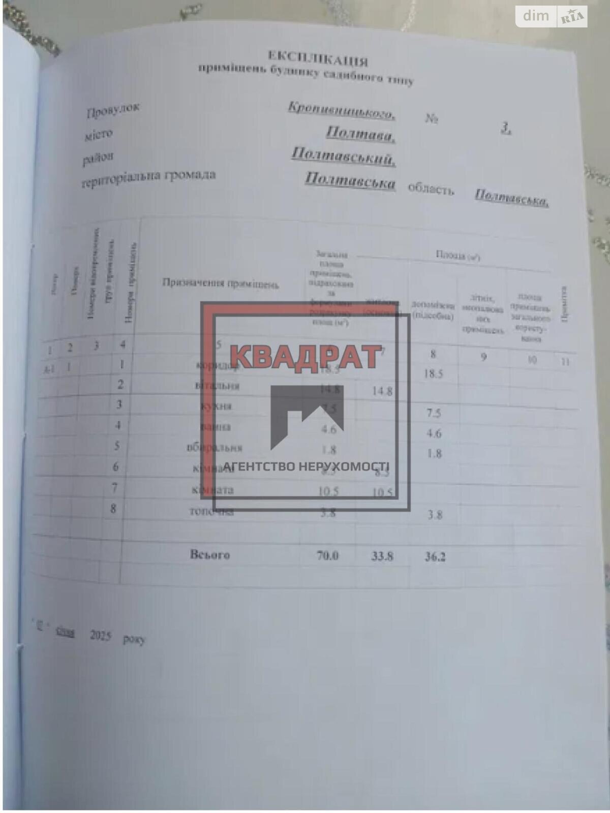 одноэтажный дом, 70 кв. м, кирпич. Продажа в Полтаве район Шевченковский (Октябрьский) фото 1 одноэтажный дом, 70 кв. м, кирпич. Продажа в Полтаве район Шевченковский (Октябрьский) фото 1