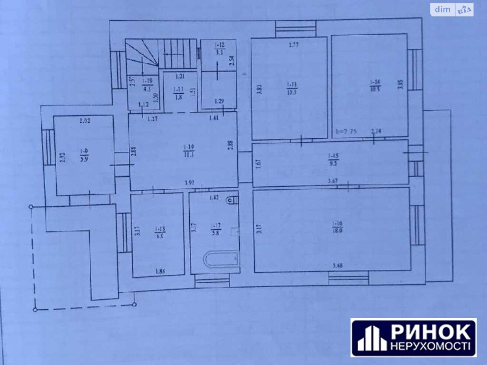 трехэтажный дом, 250 кв. м, кирпич. Продажа в Полтаве район Вакуленцы фото 1