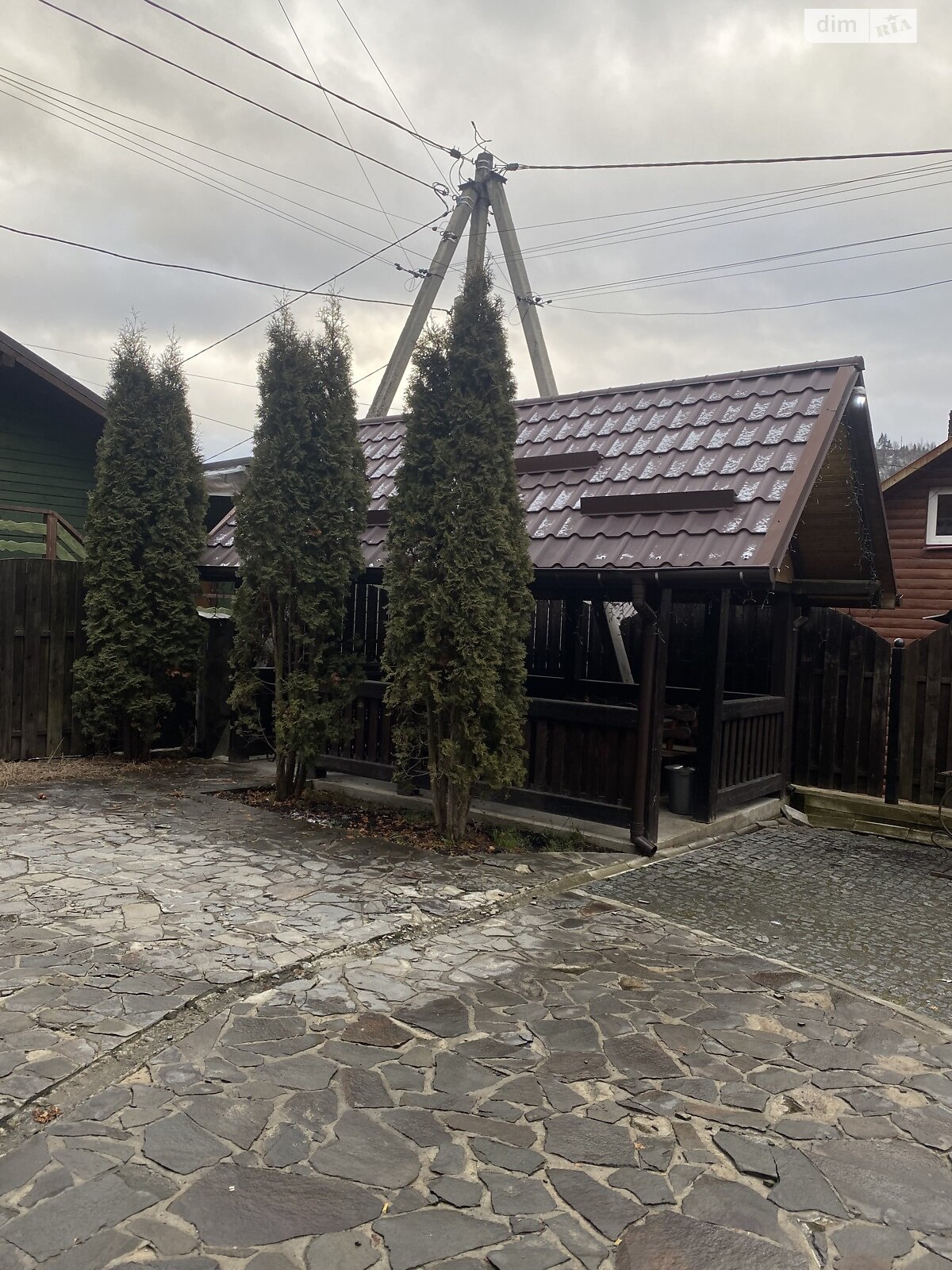 четырехэтажный дом беседка, 185 кв. м, сруб. Продажа в Полянице фото 1 четырехэтажный дом беседка, 185 кв. м, сруб. Продажа в Полянице фото 1