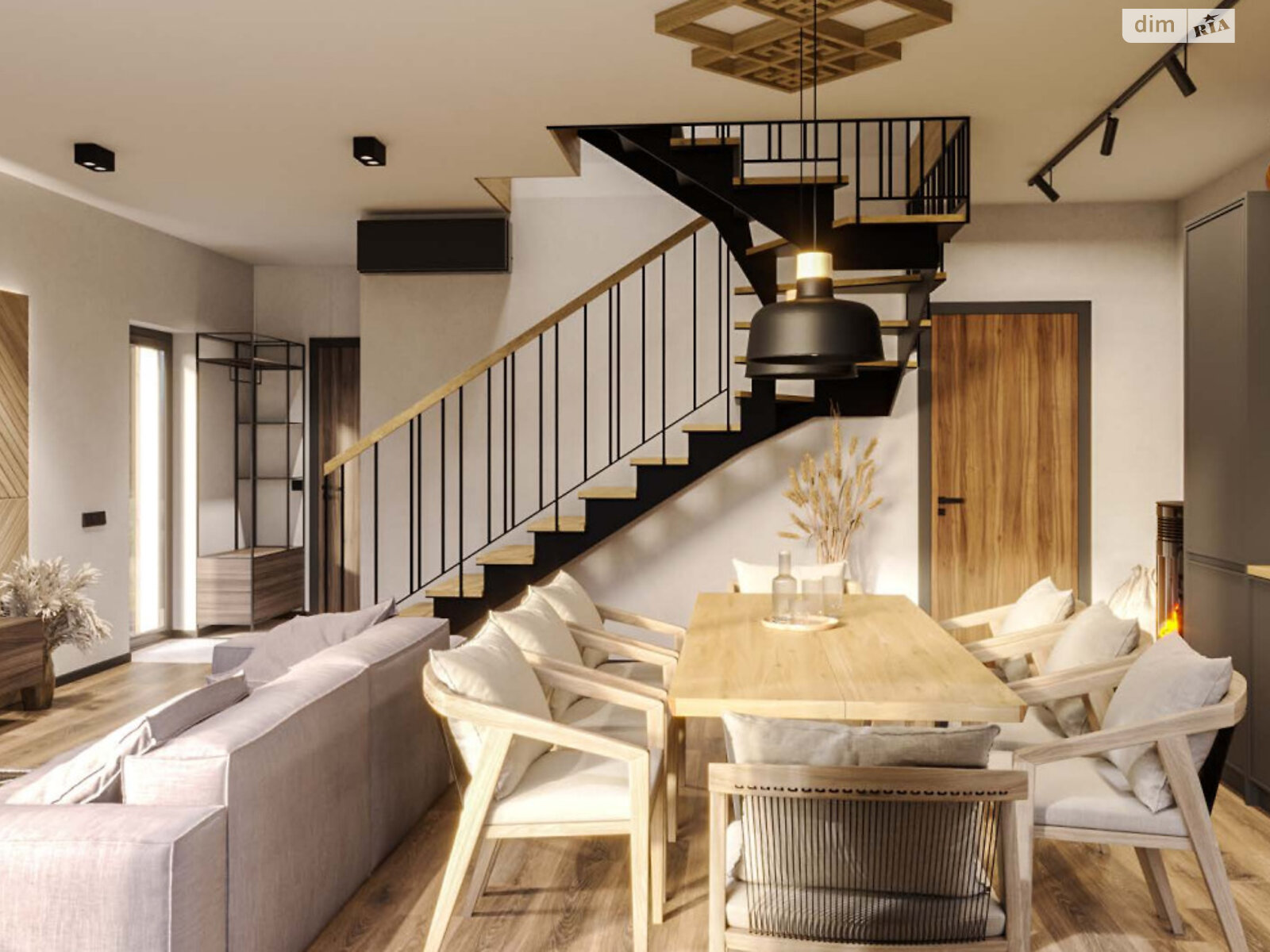 двухэтажный дом с отоплением, 122 кв. м, кирпич. Продажа в Полянице фото 1